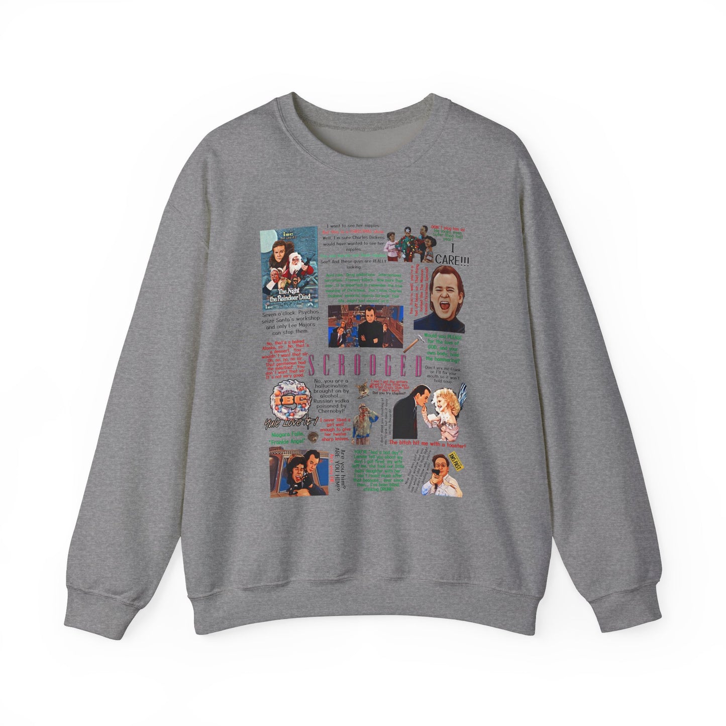 Scrooged Quotes Pullover