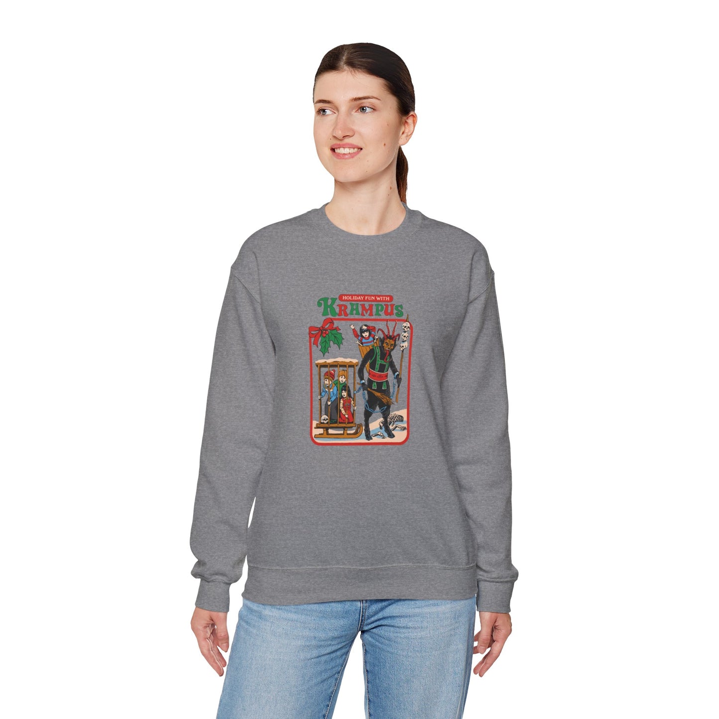 Holiday Fun with Krampus Sweatshirt