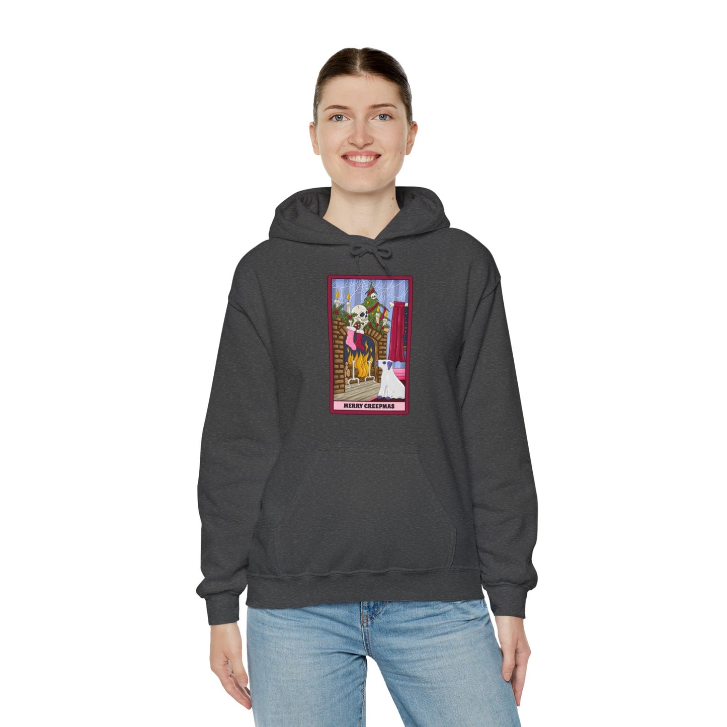 Merry Creepmas: Skeleton Holiday Tarot Hoodie