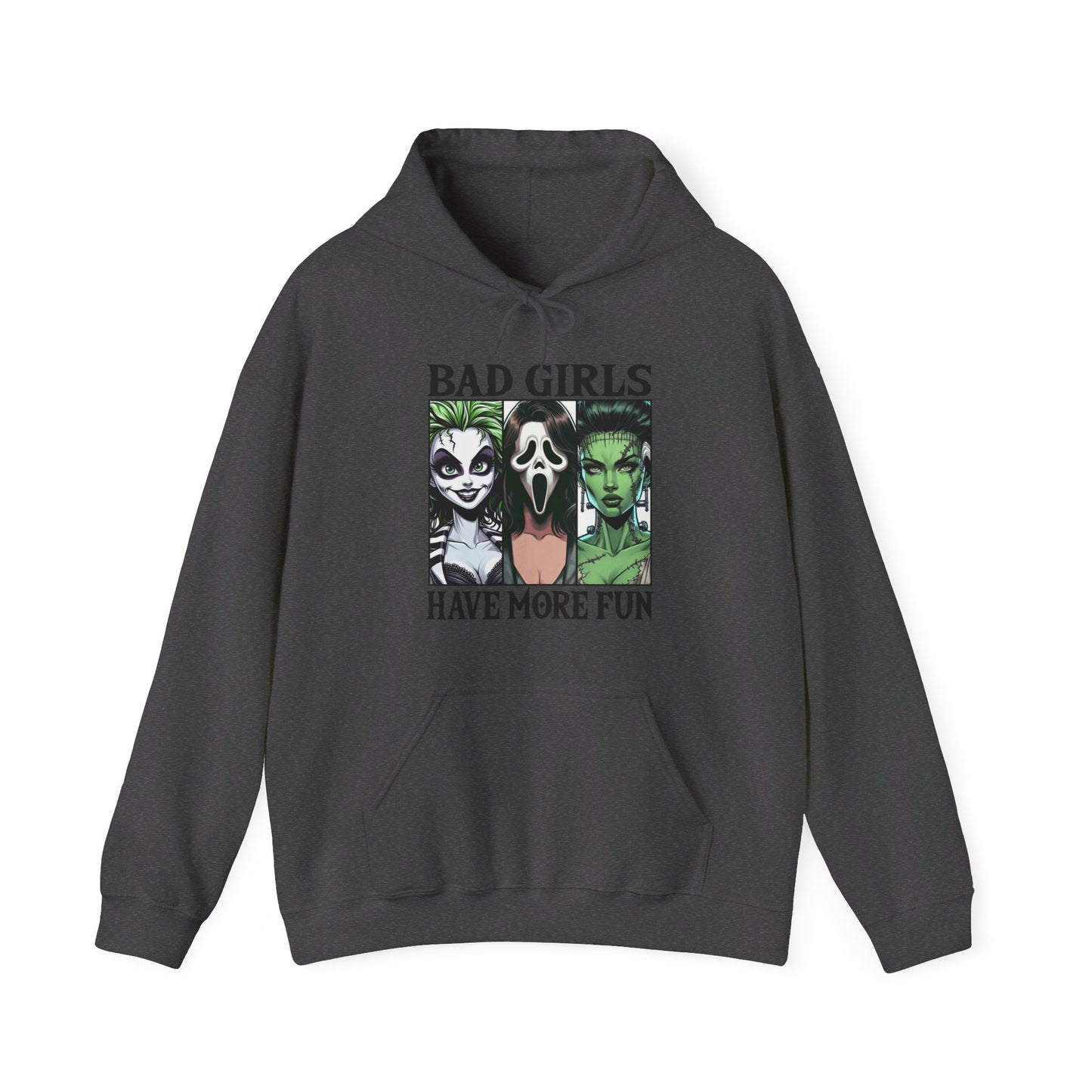 Bad Girls Have More Fun - Ghoulish Trio Hoodie