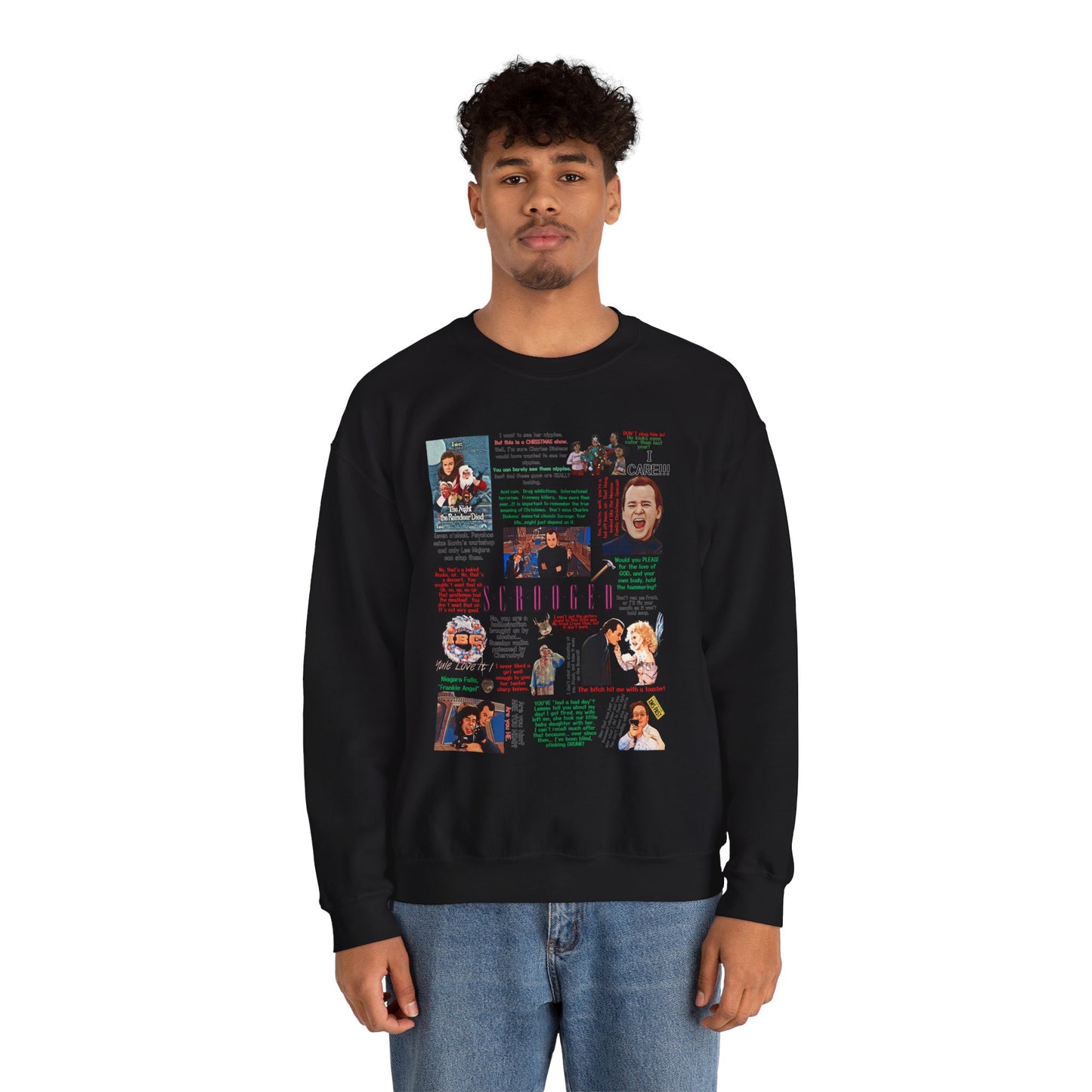 Scrooged Quotes Pullover