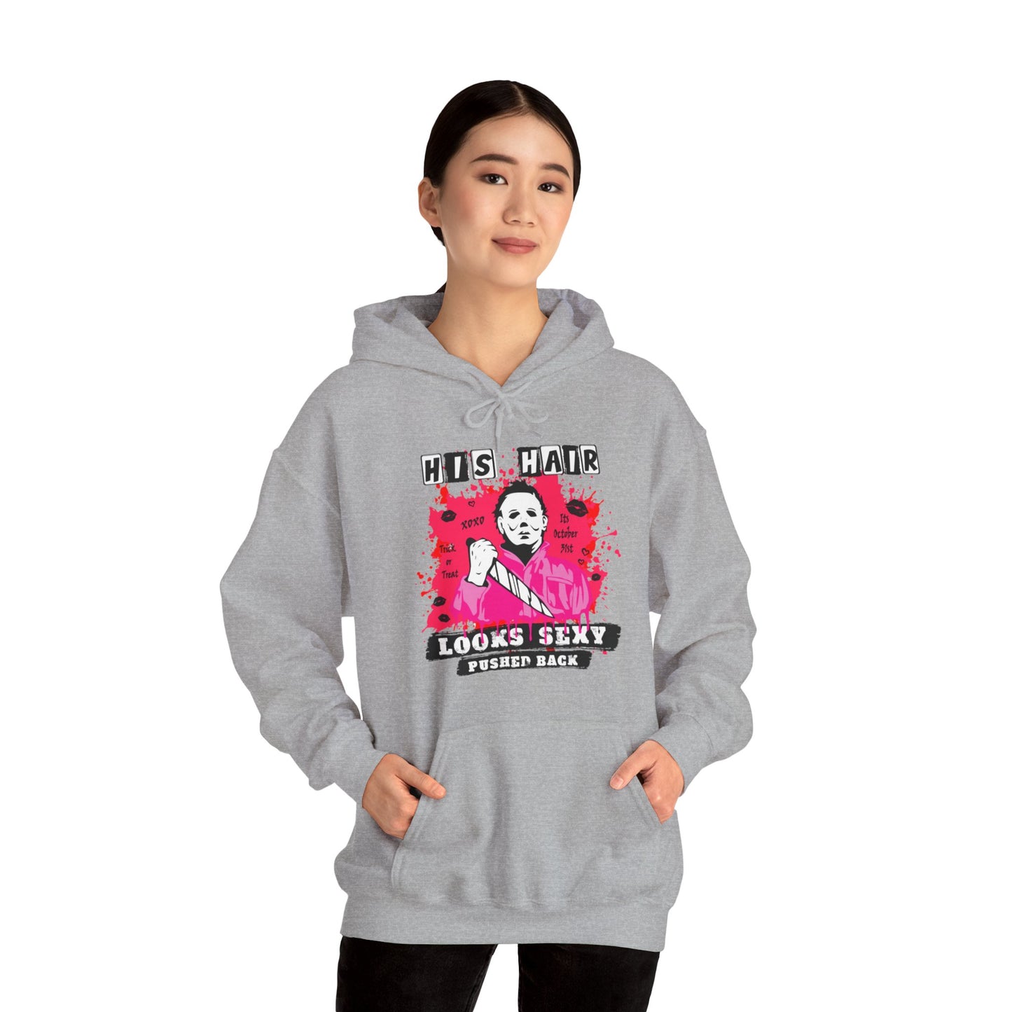 His Hair Looks Sexy Pushed Back Hoodie