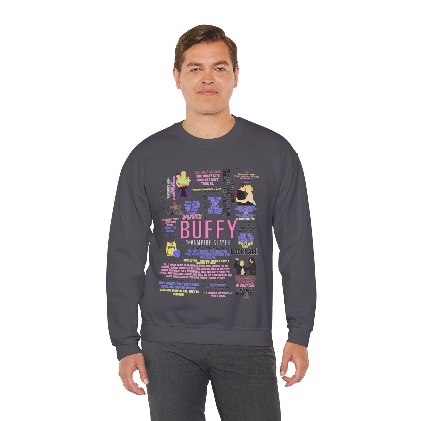 Buffy Quote Pullover