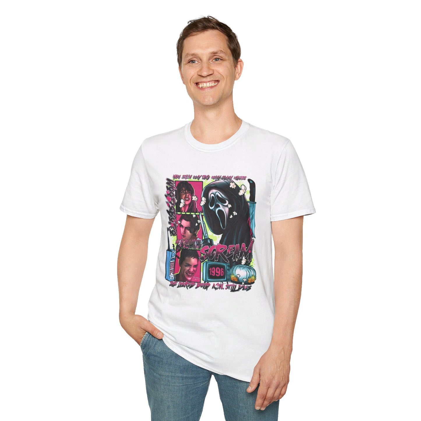 Neon Nightmare Scream Tee