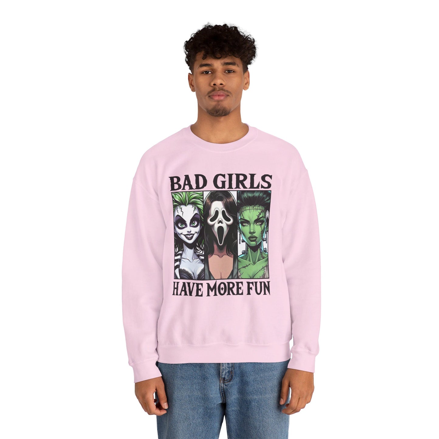 Bad Girls Have More Fun - Ghoulish Trio Pullover