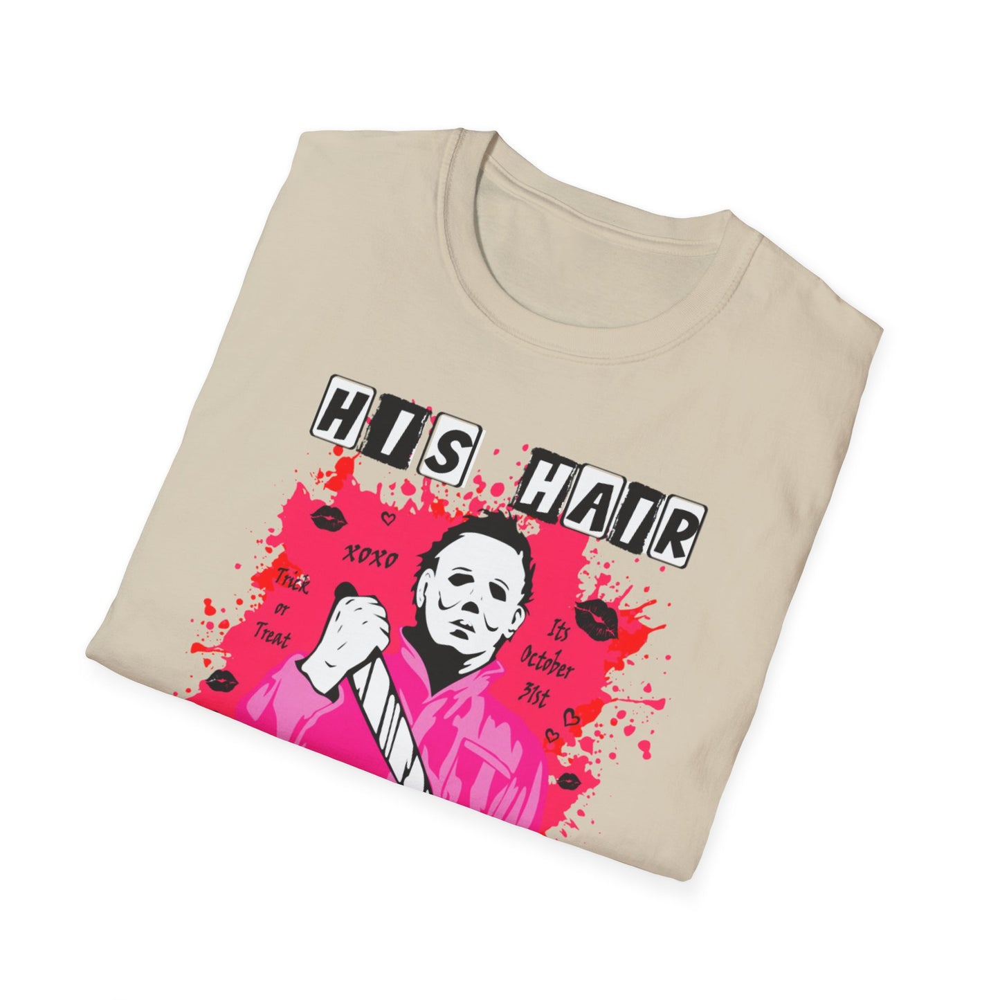 His Hair Looks Sexy Pushed Back Tee