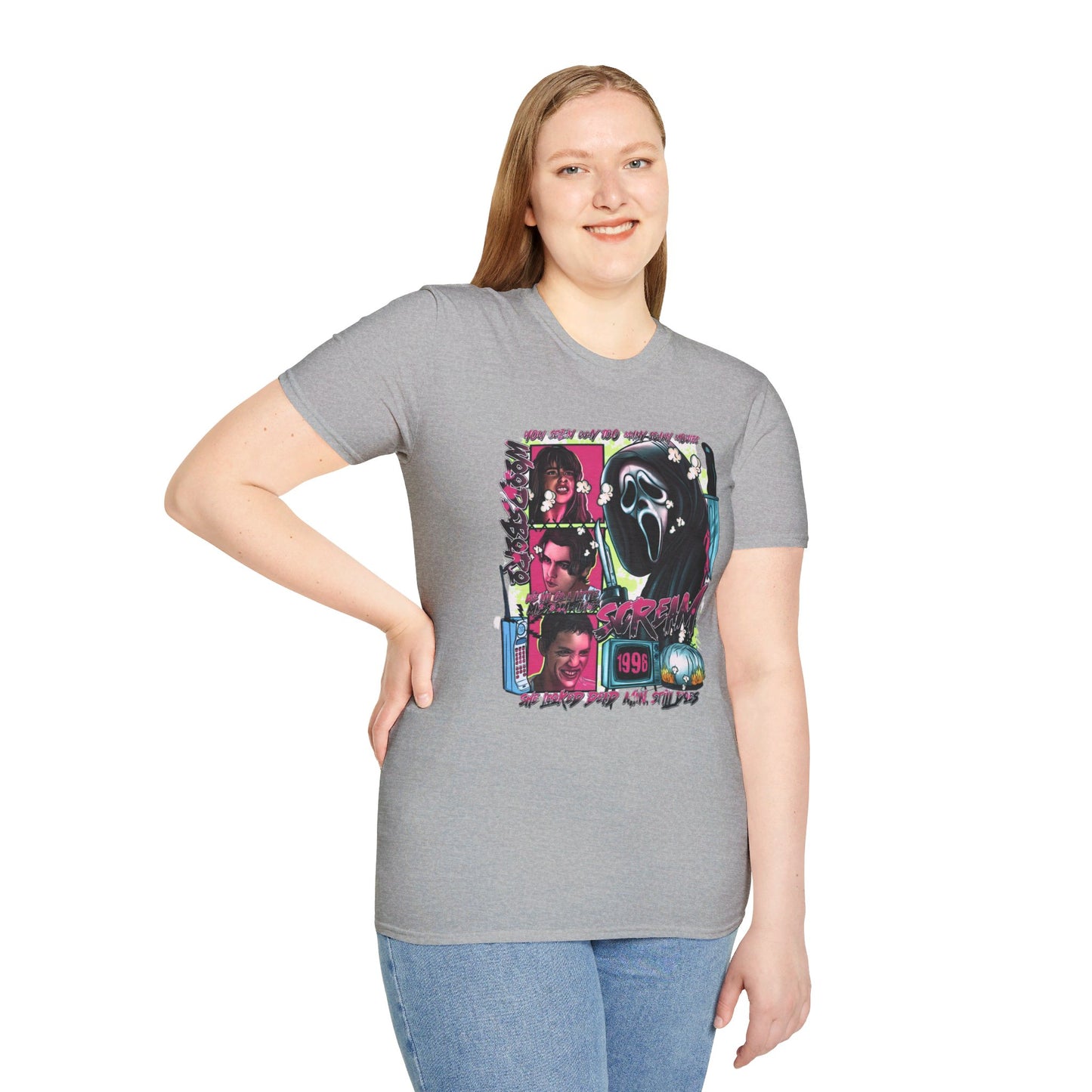 Neon Nightmare Scream Tee