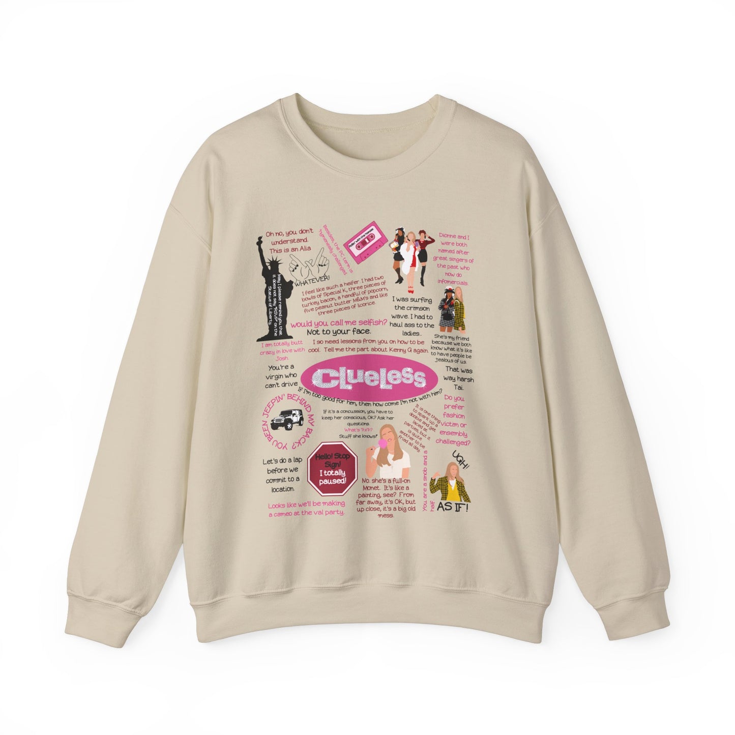 Clueless Quote Pullover