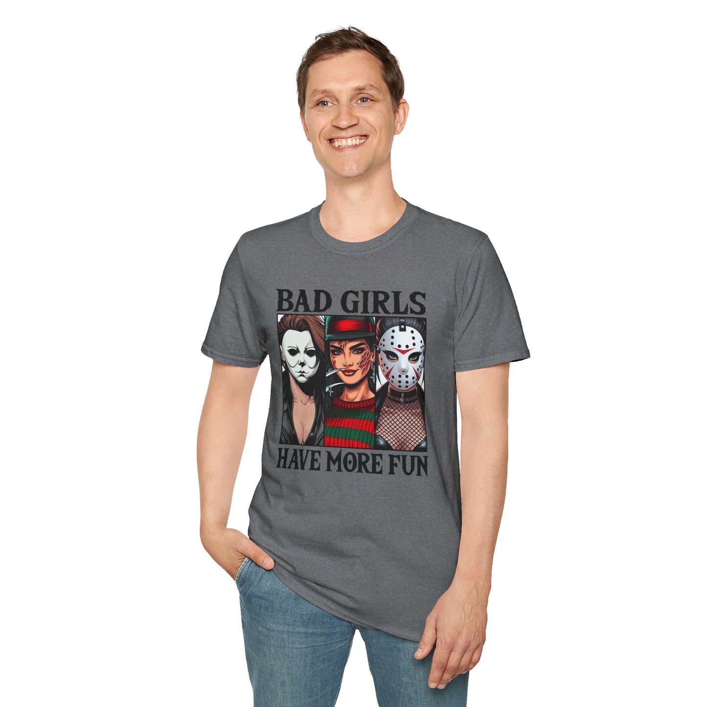 Bad Girls Have More Fun - Slasher Squad Tee