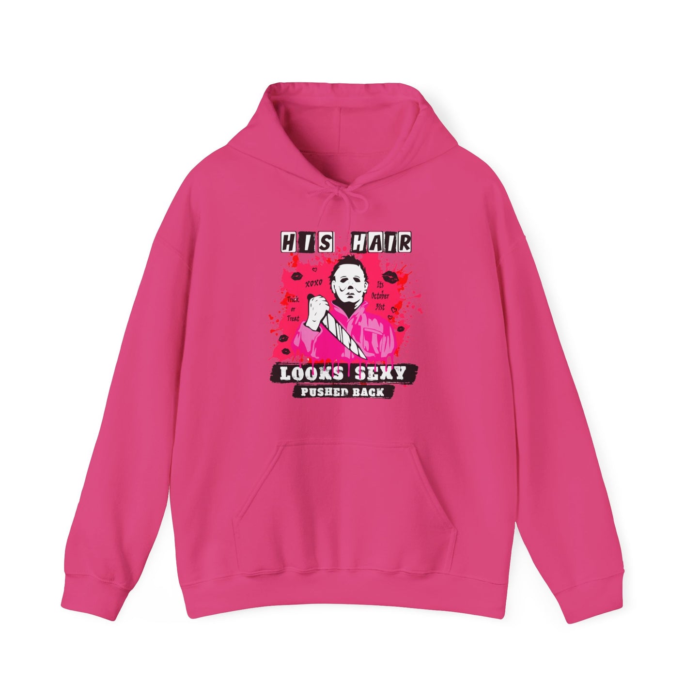 His Hair Looks Sexy Pushed Back Hoodie