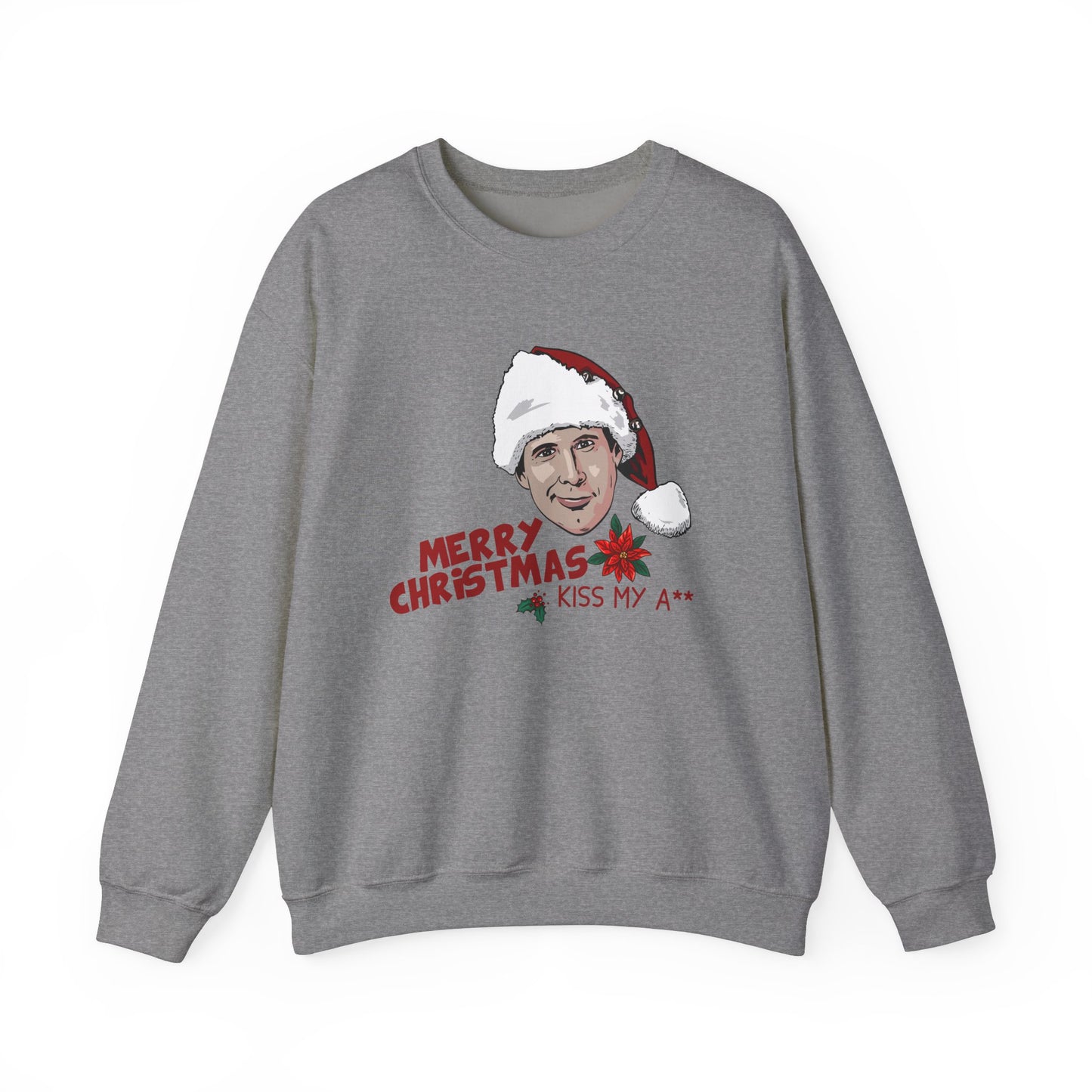 Kiss My A** Christmas Sweatshirt