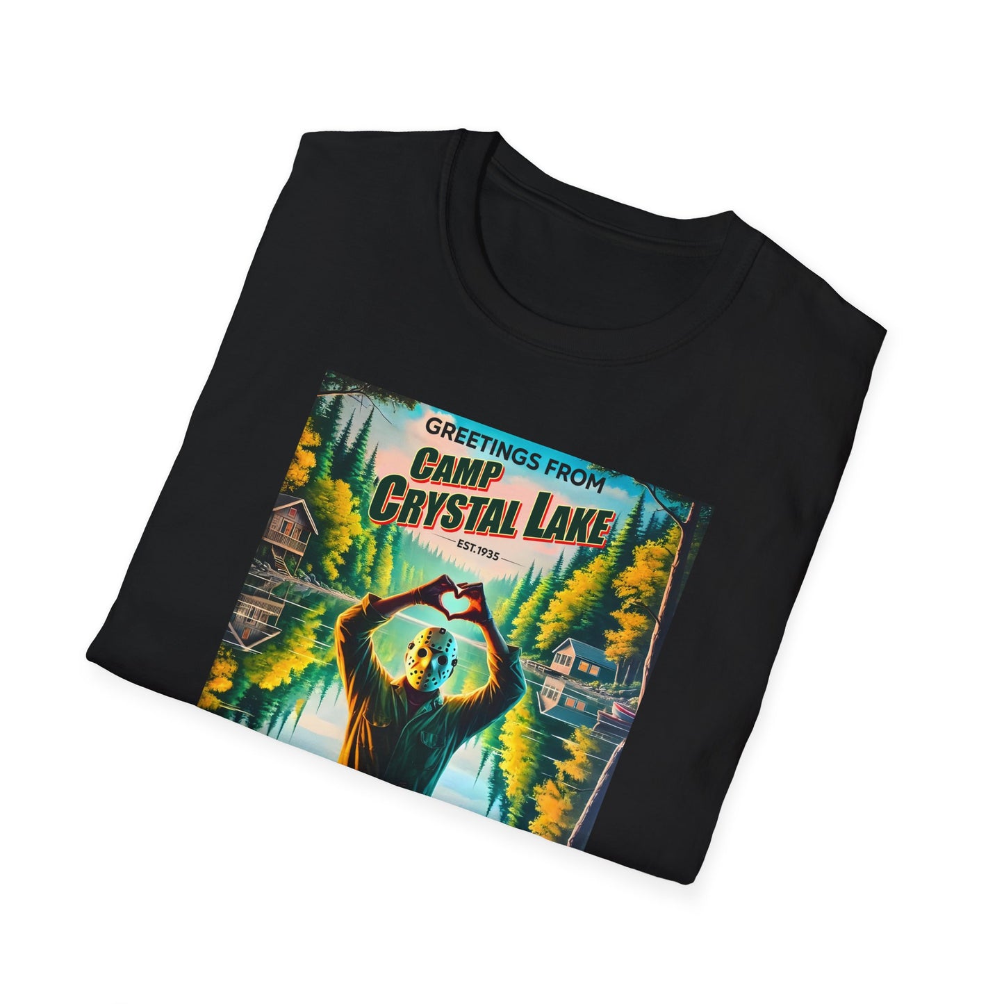 Camp Crystal Lake Greetings Tee