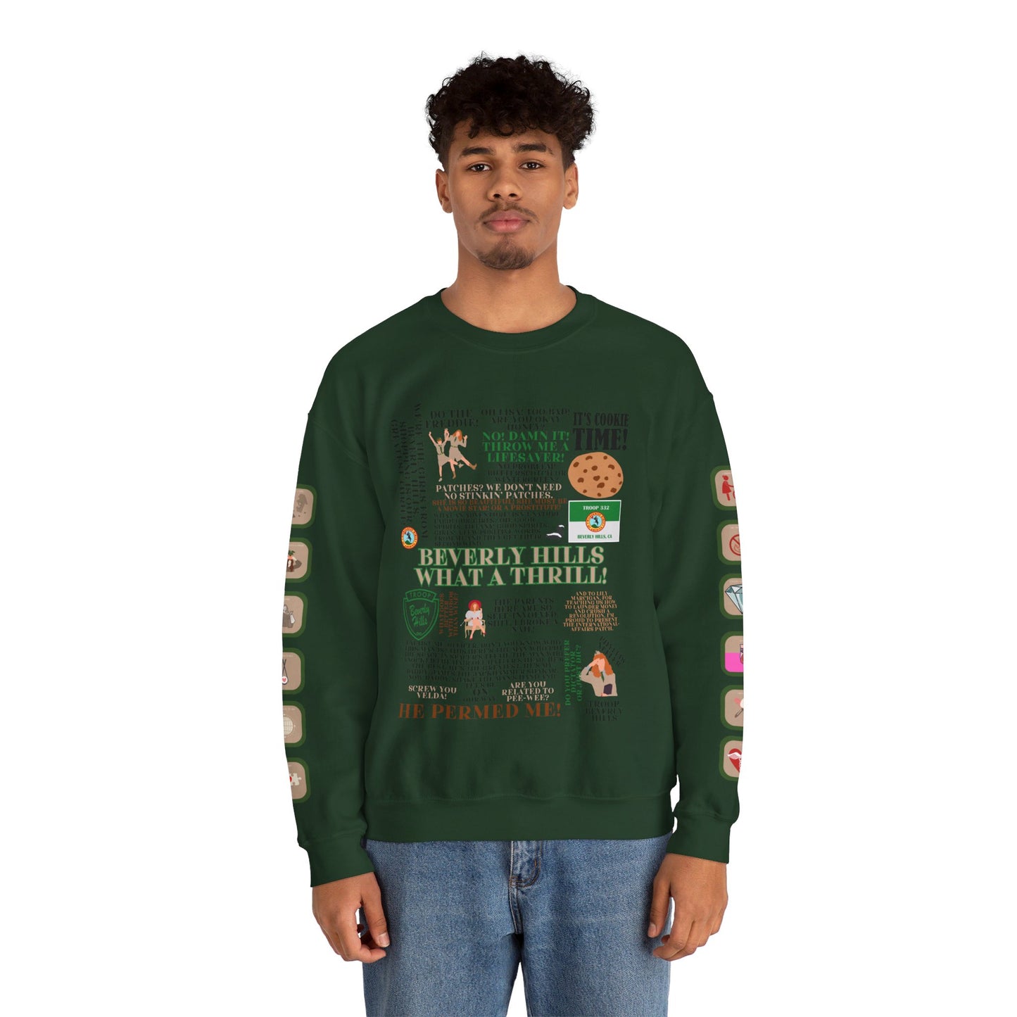 Troop Beverly Hills Quotes Only Pullover - Oodles of Patches