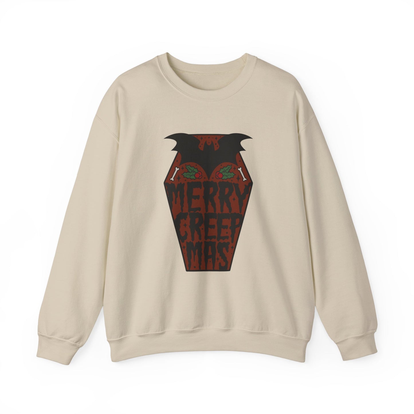 Merry Creepmas Coffin Sweatshirt