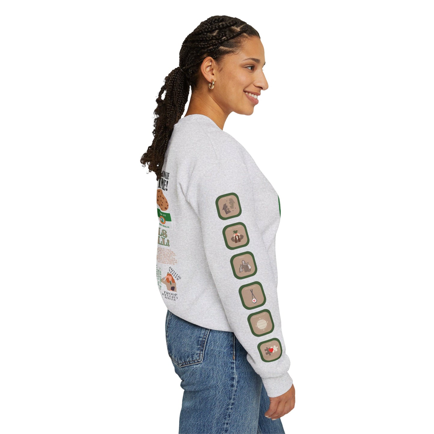 Troop Beverly Hills Quote Pullover - Oodles of Patches