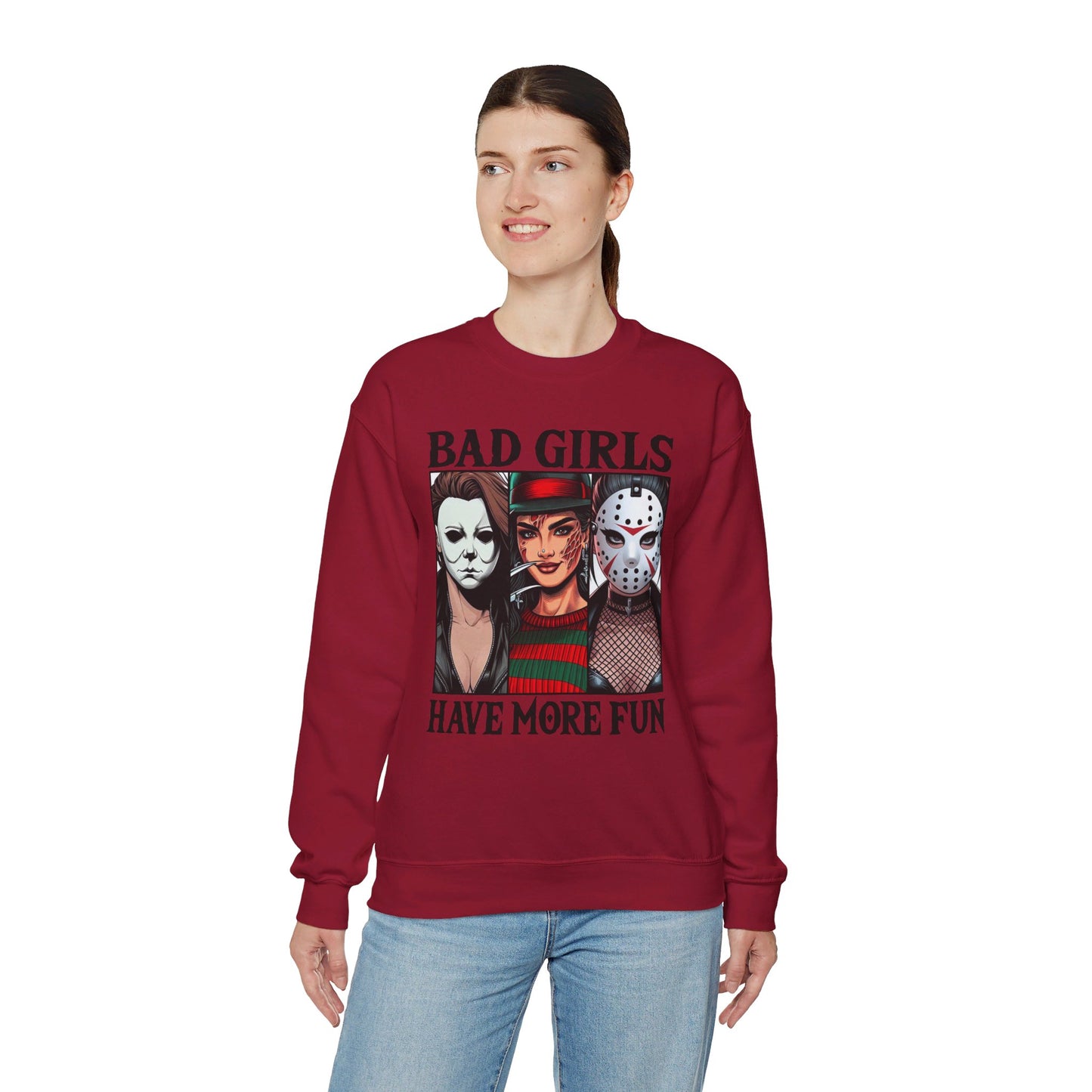 Bad Girls Have More Fun - Slasher Squad Pullover