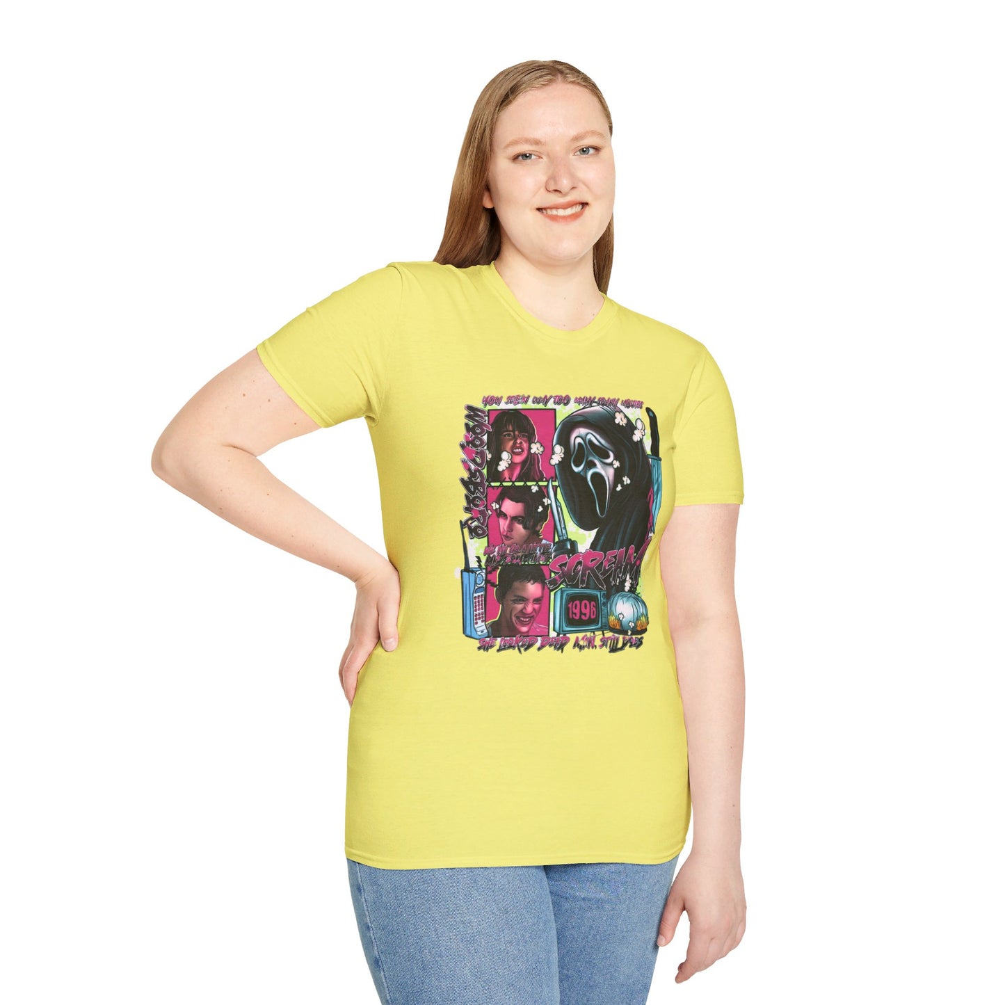 Neon Nightmare Scream Tee