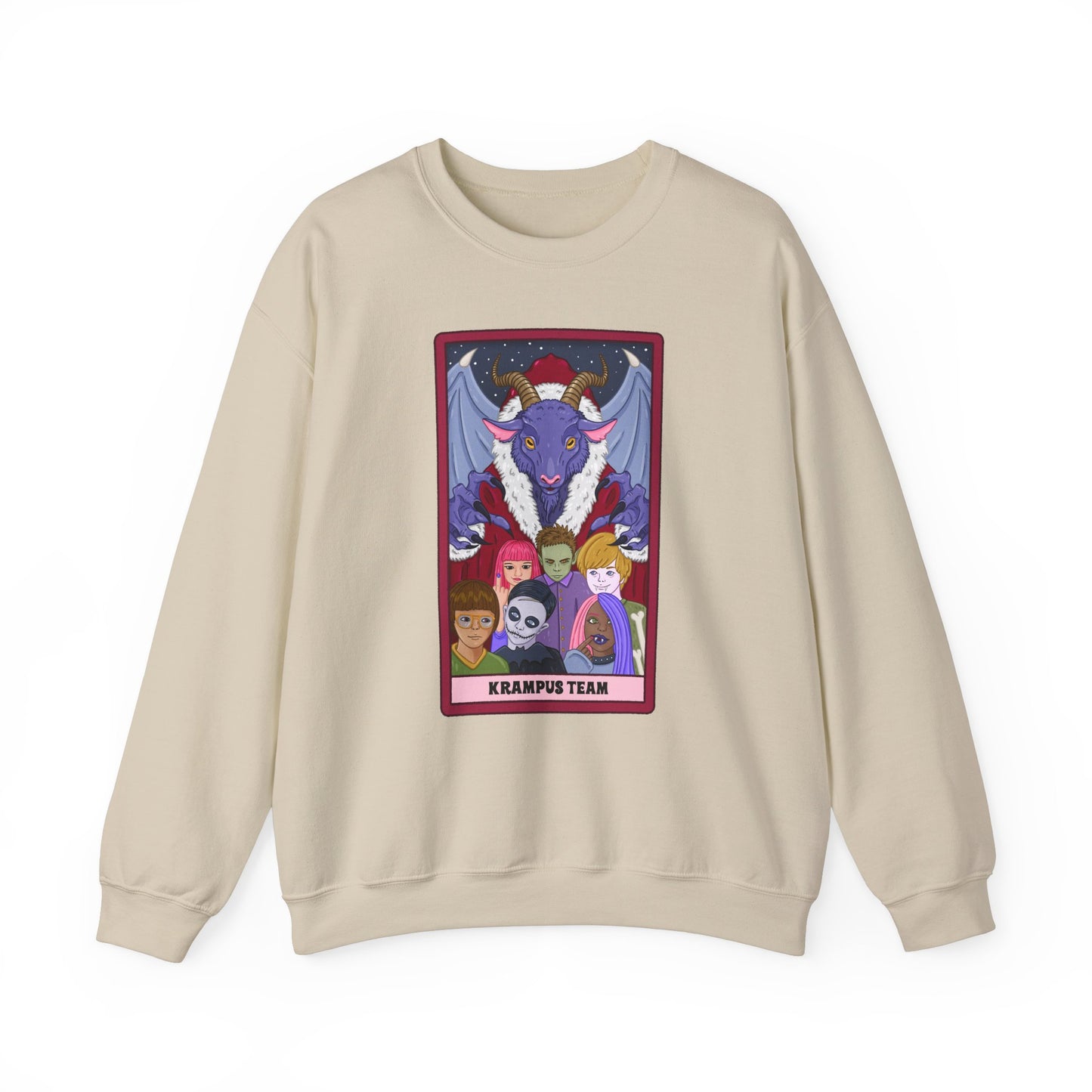 Krampus Team: Spooky Holiday Pullover