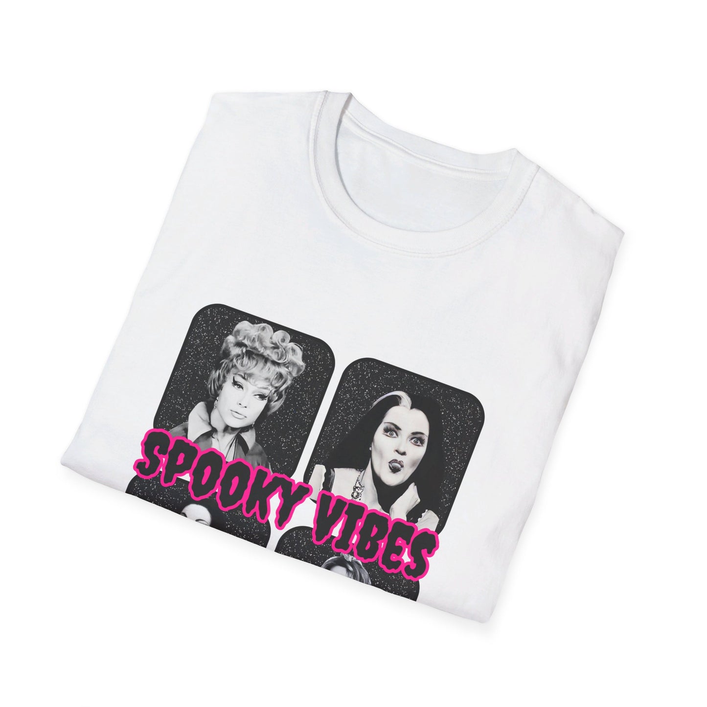 Spooky Vibes Tee - Pink Font