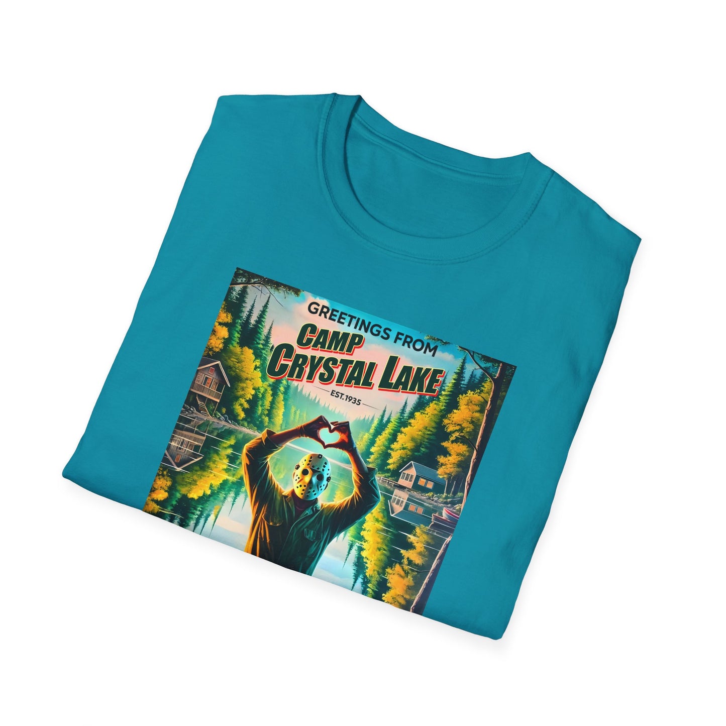 Camp Crystal Lake Greetings Tee