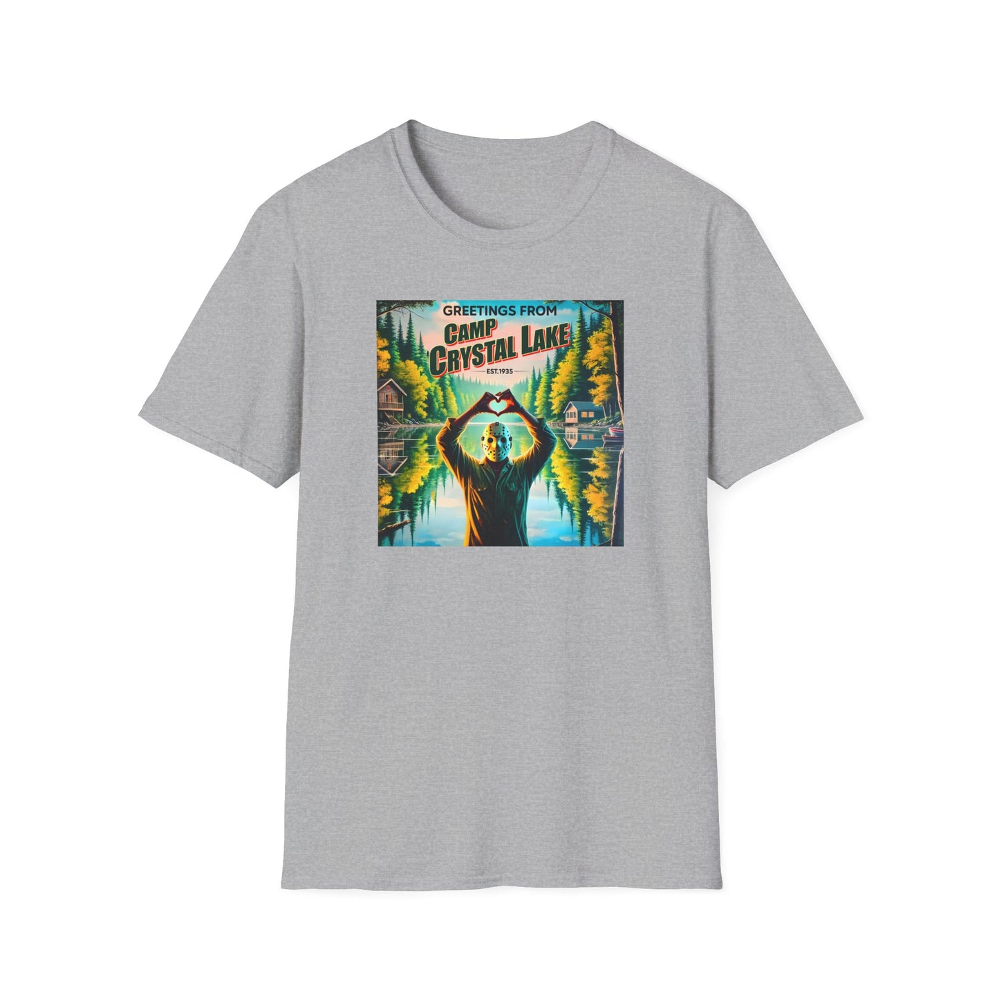 Camp Crystal Lake Greetings Tee