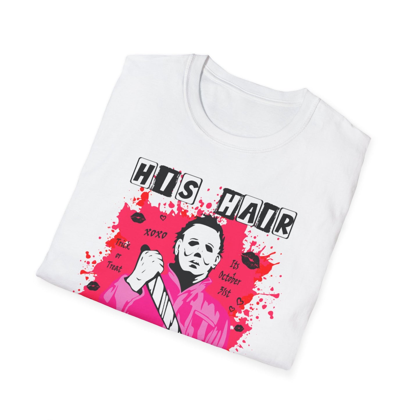 His Hair Looks Sexy Pushed Back Tee