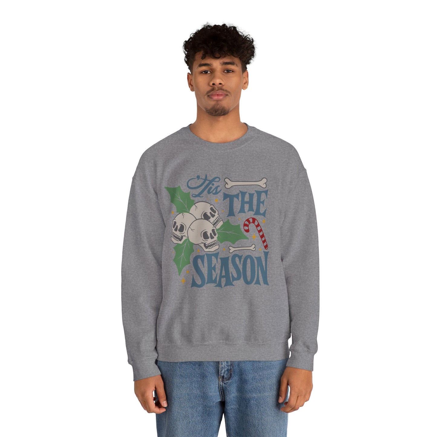 Tis the Season Skulls Sweatshirt