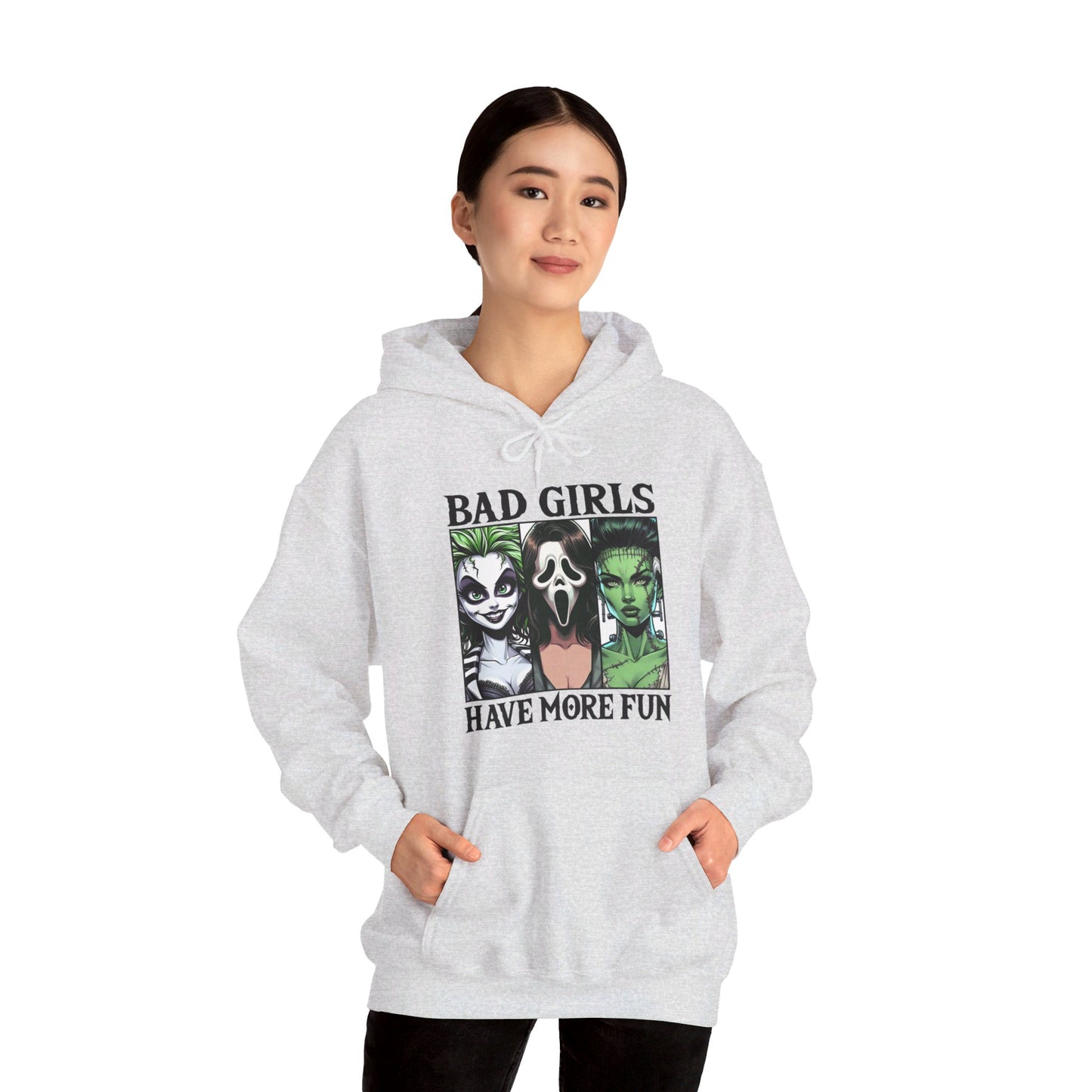 Bad Girls Have More Fun - Ghoulish Trio Hoodie