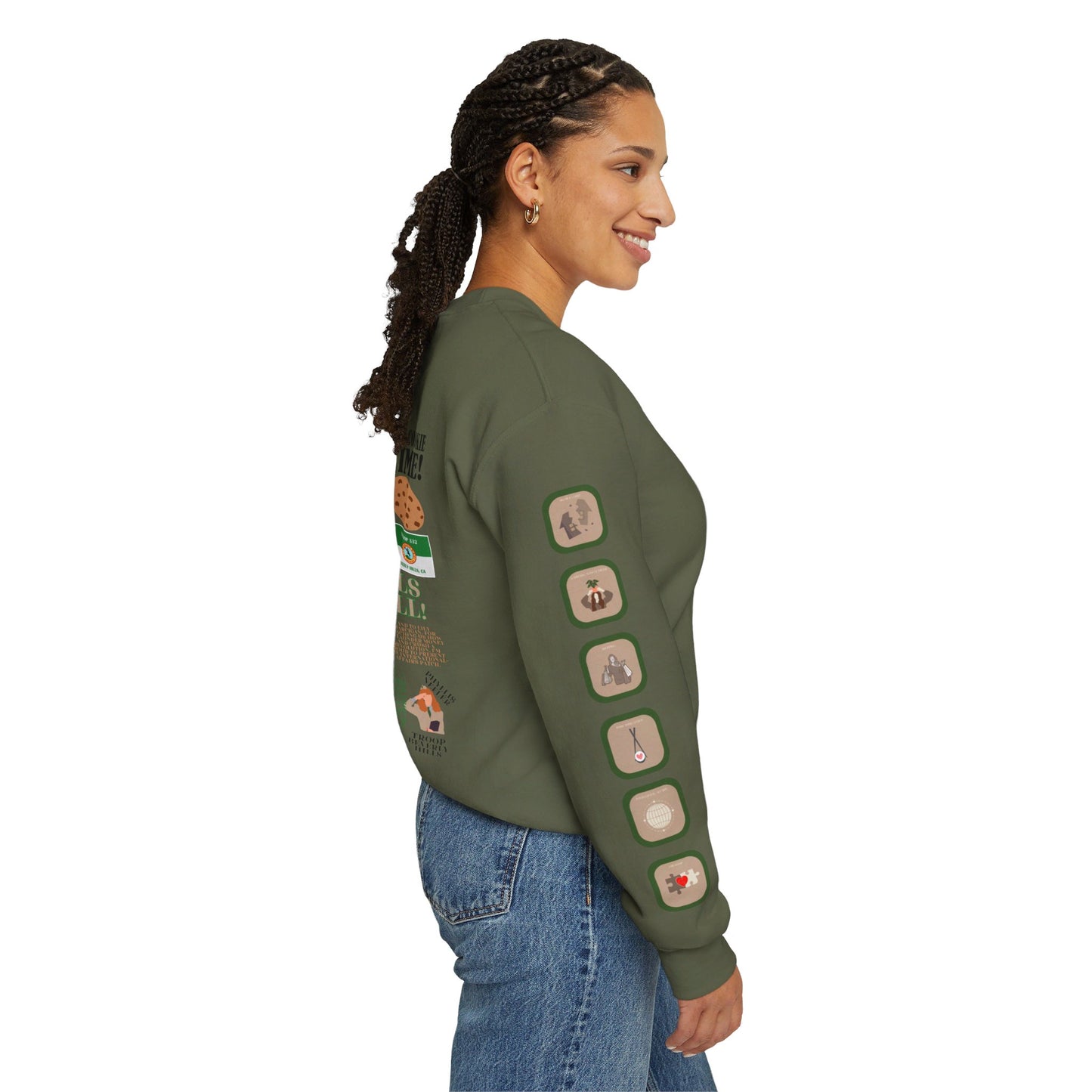 Troop Beverly Hills Quote Pullover - Oodles of Patches