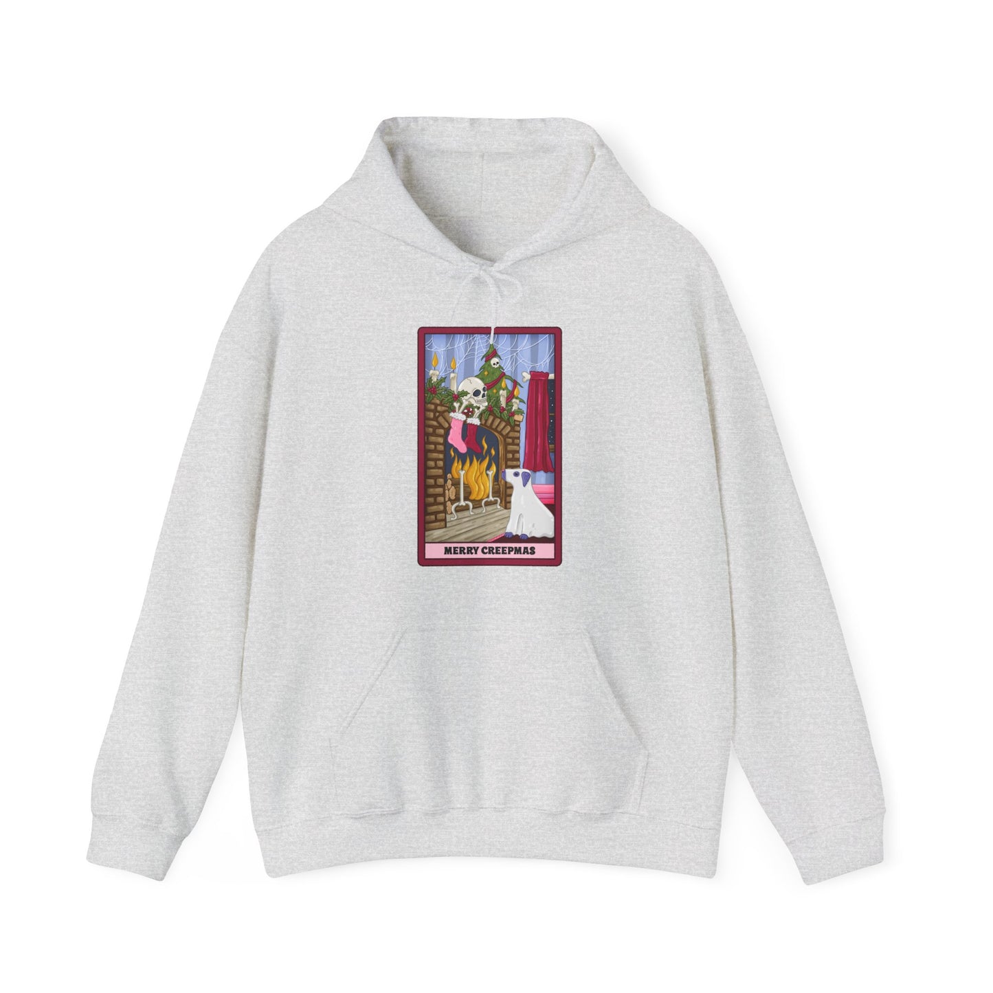 Merry Creepmas: Skeleton Holiday Tarot Hoodie