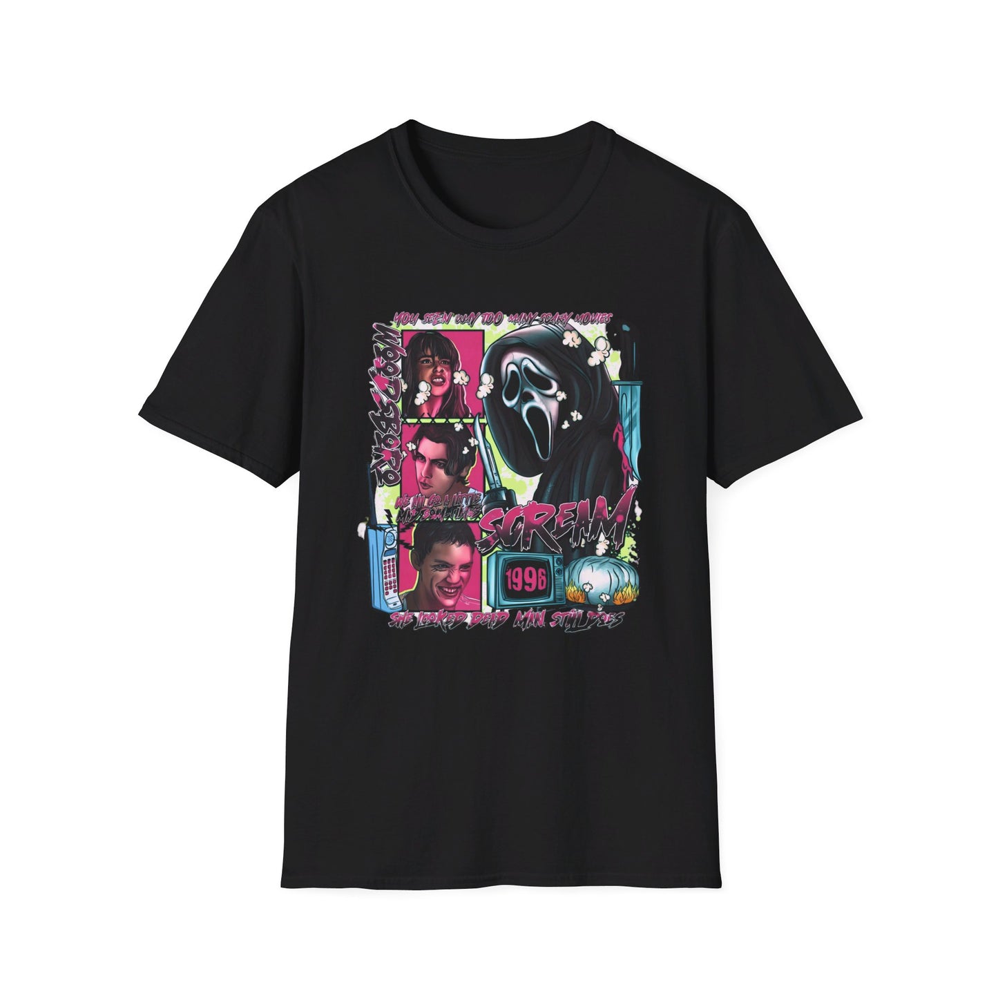 Neon Nightmare Scream Tee