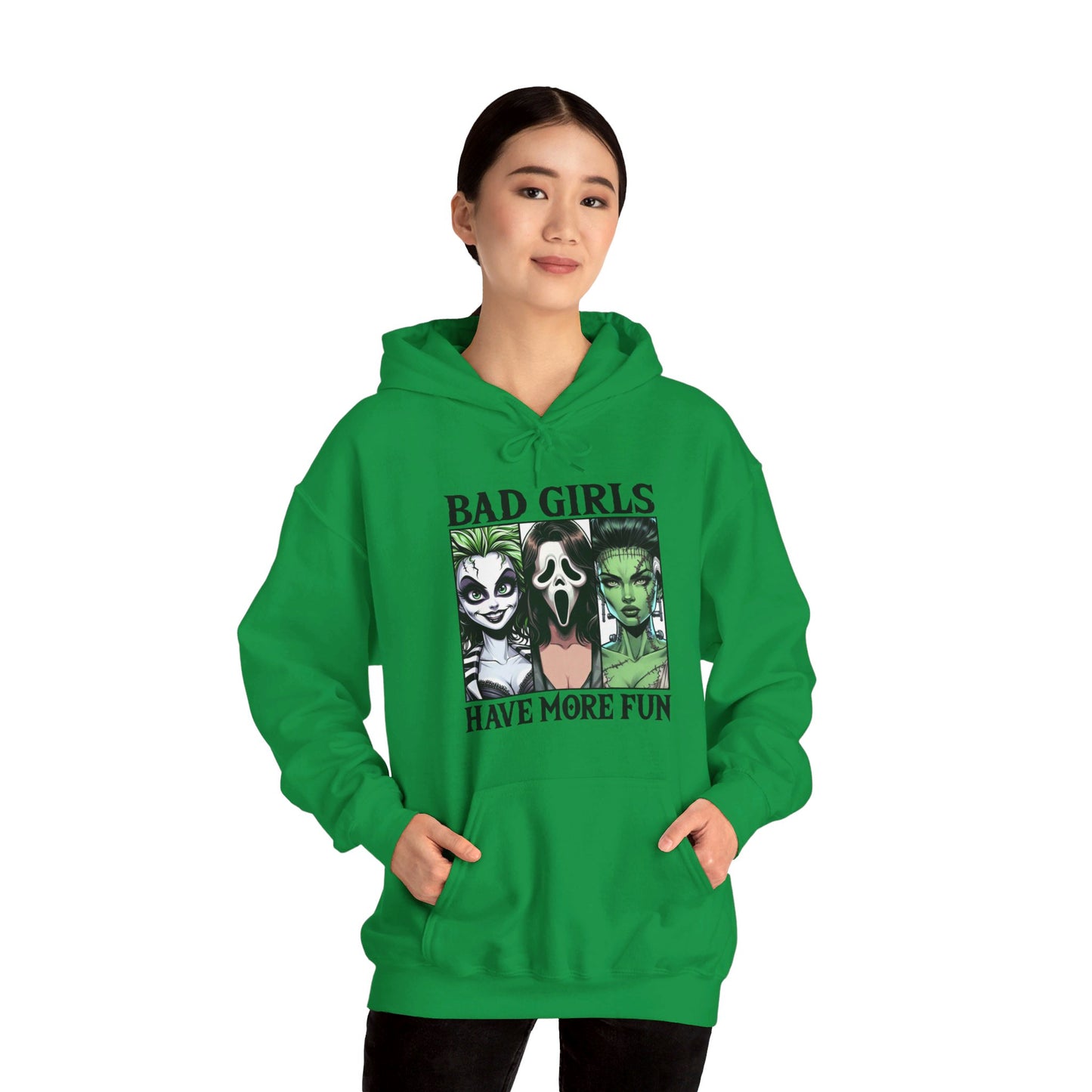 Bad Girls Have More Fun - Ghoulish Trio Hoodie