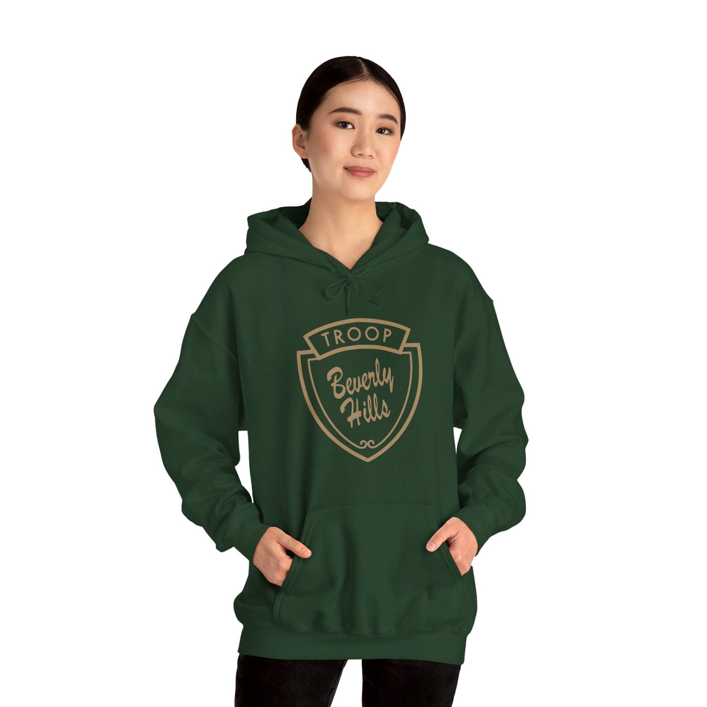 Troop Beverly Hills Quote Hoodie - No Stinking Patches