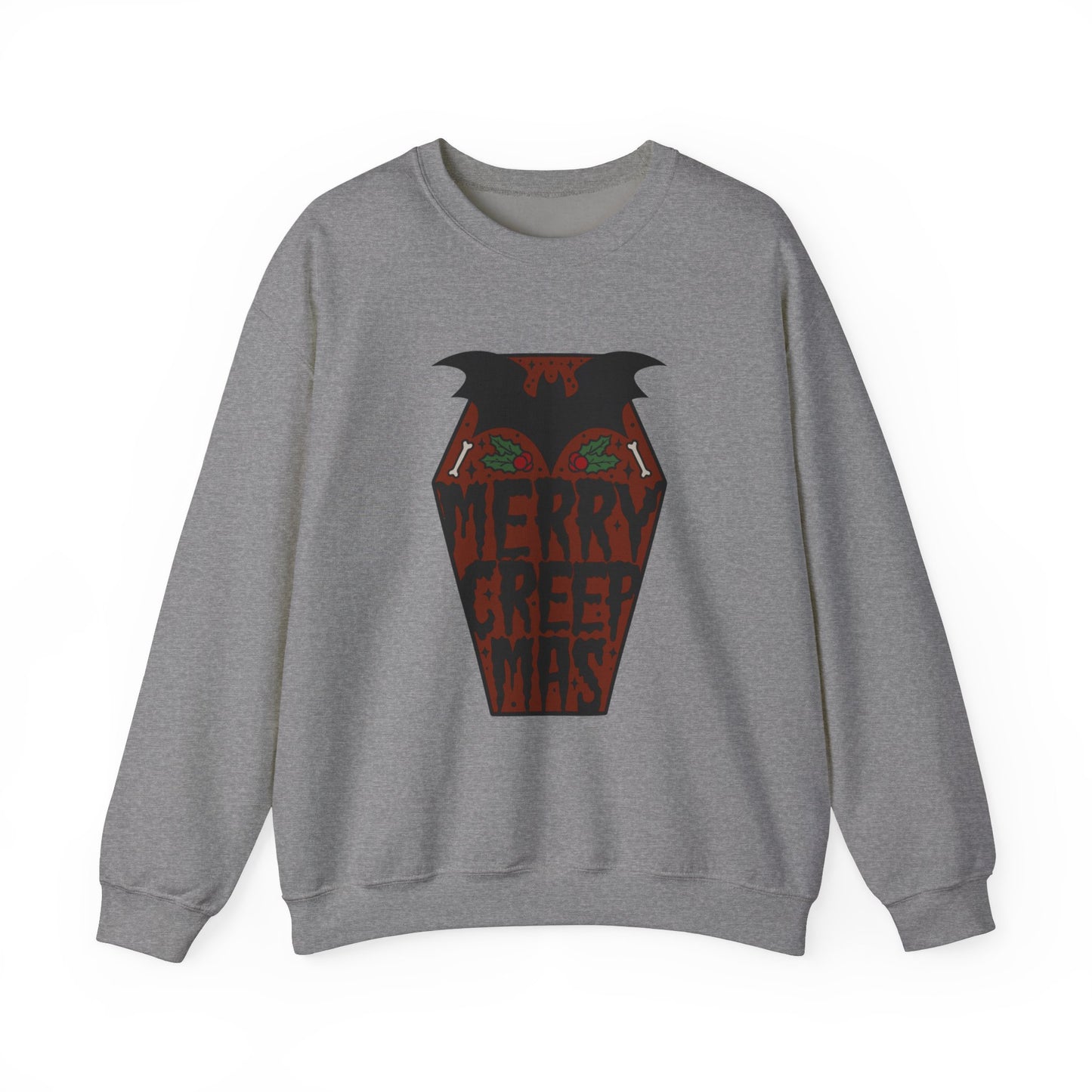 Merry Creepmas Coffin Sweatshirt