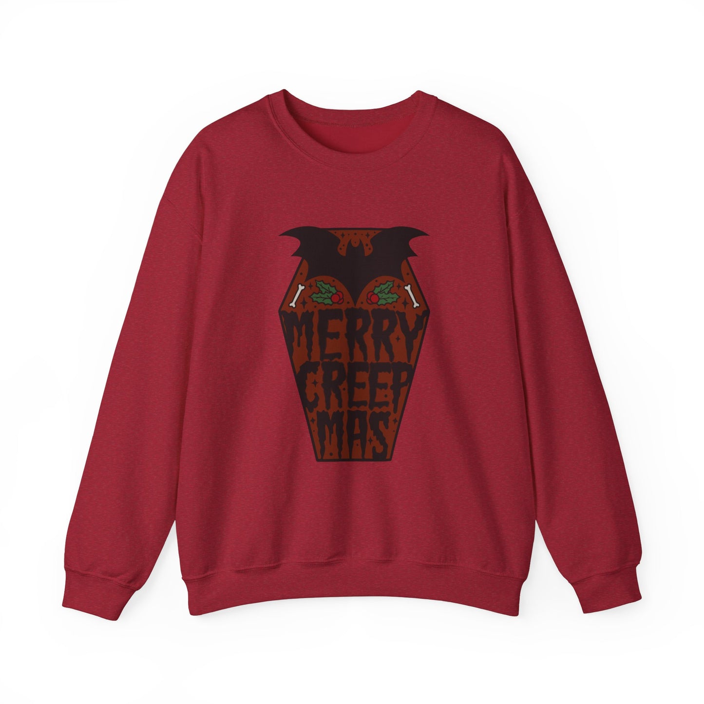 Merry Creepmas Coffin Sweatshirt