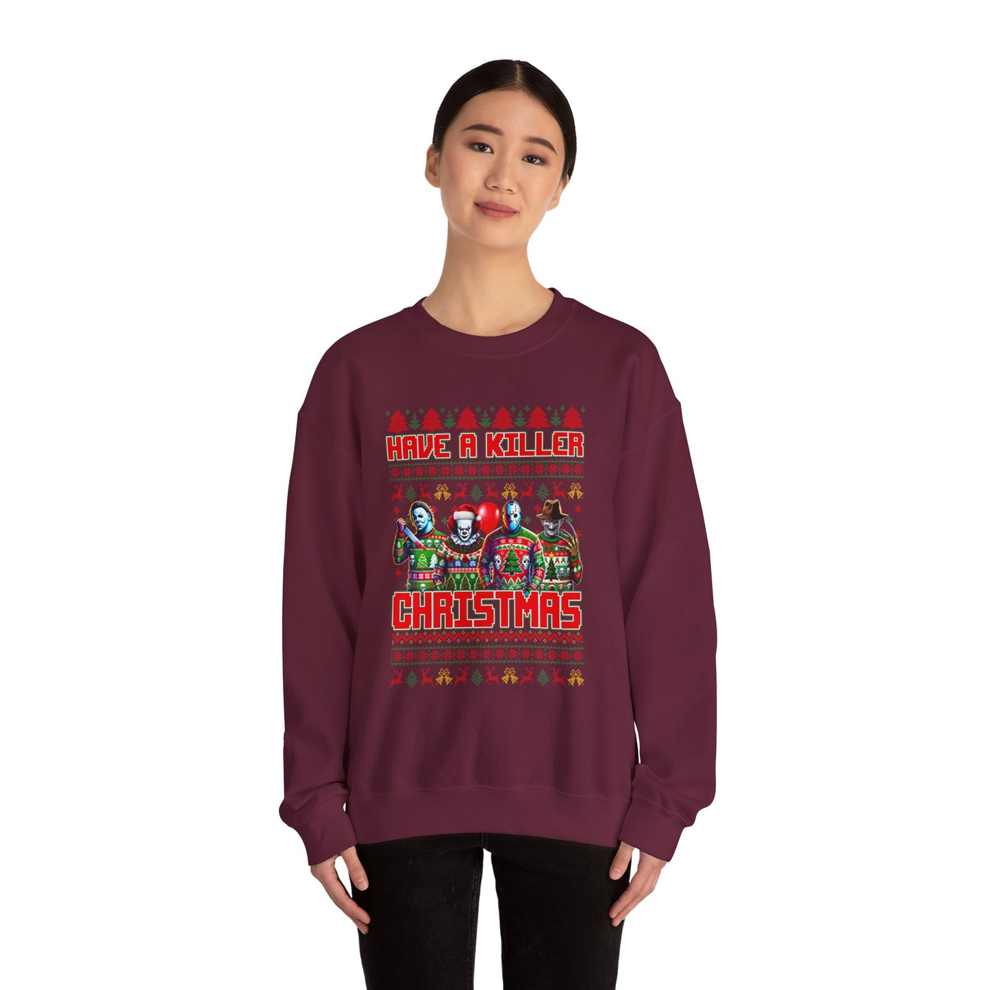 Killer Christmas Crew Pullover