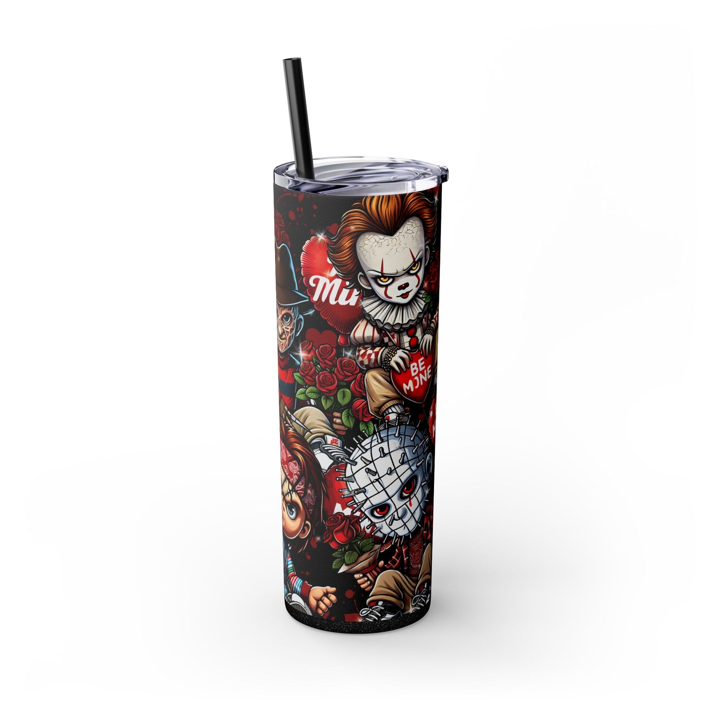 Be Mine Tumbler – Chibi Horror Icons Valentine