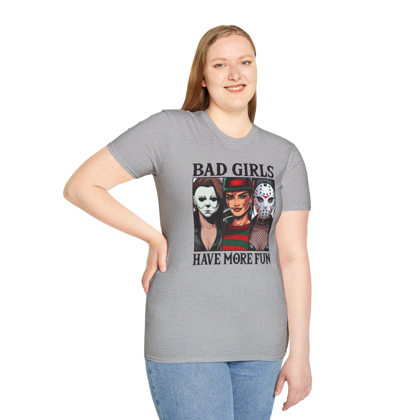 Bad Girls Have More Fun - Slasher Squad Tee