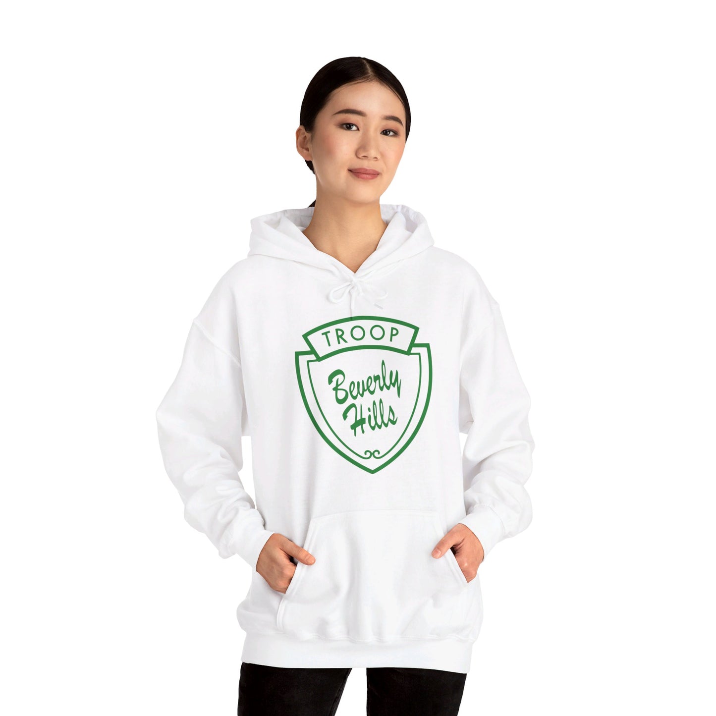 Troop Beverly Hills Logo Only Hoodie - No Stinking Patches