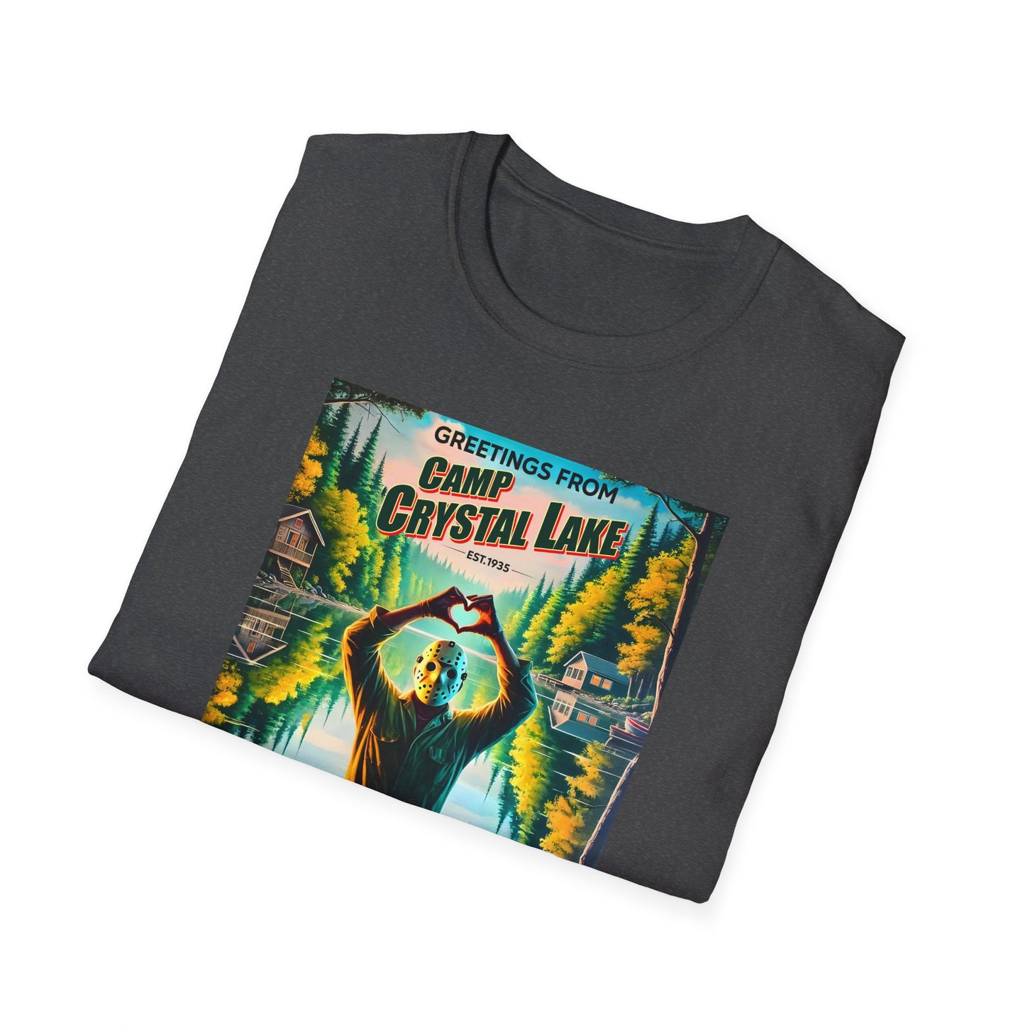 Camp Crystal Lake Greetings Tee