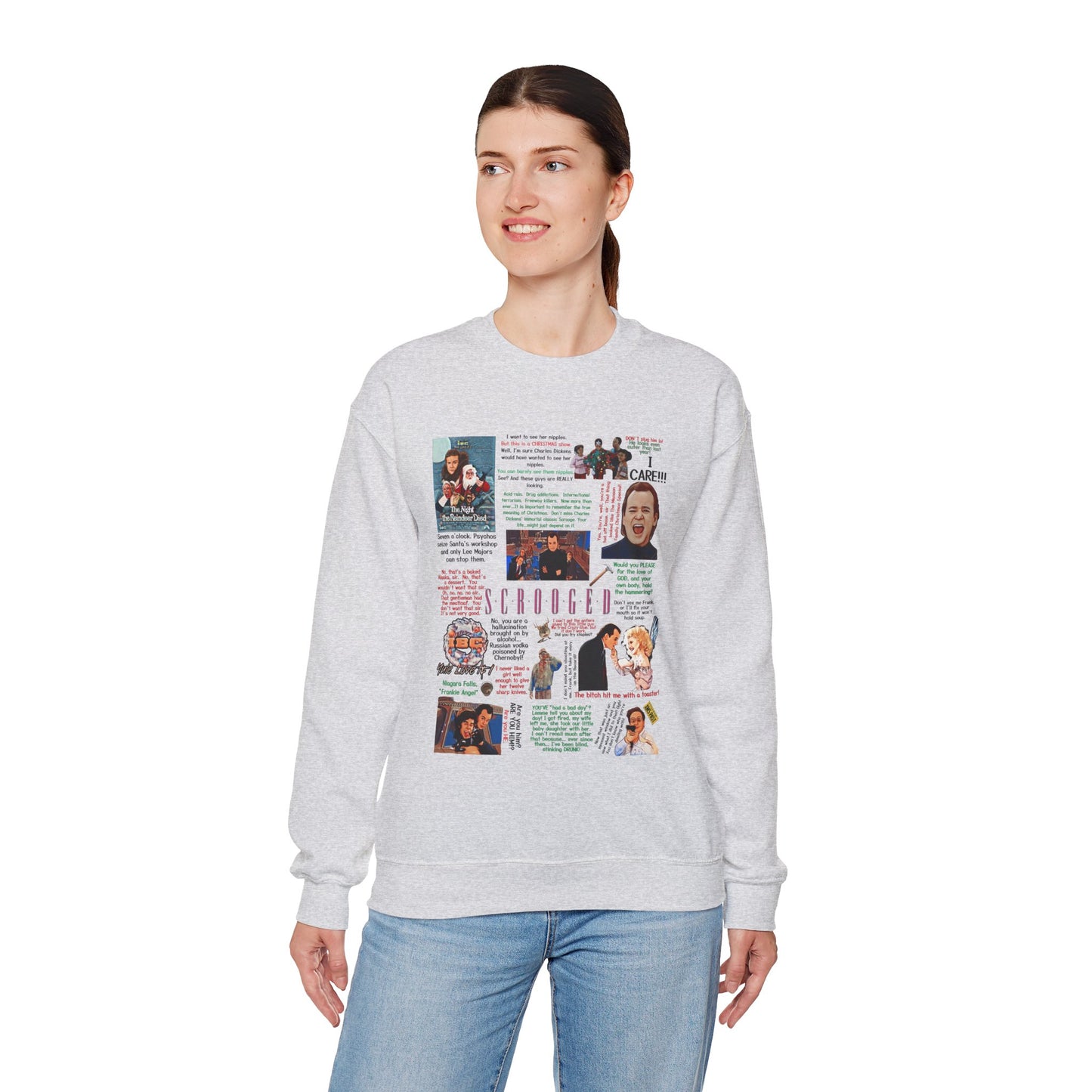 Scrooged Quotes Pullover