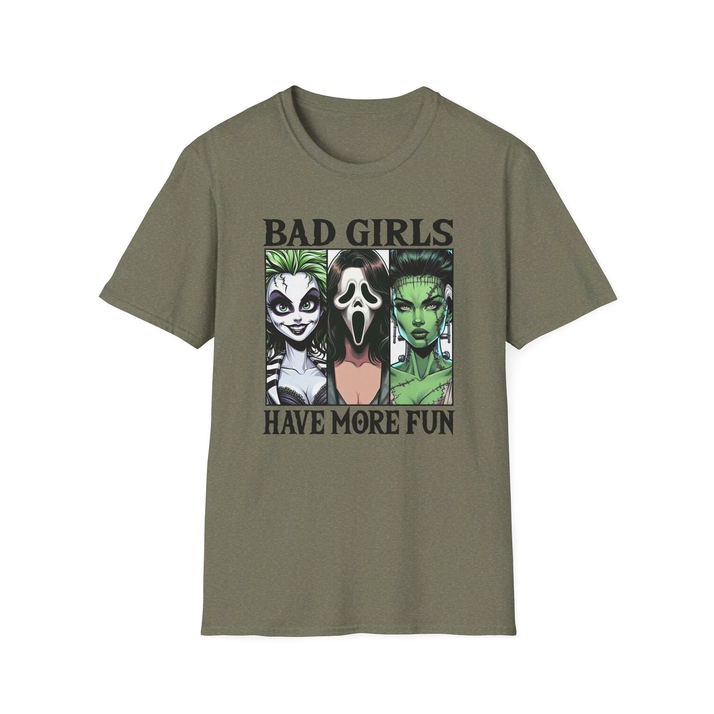 Bad Girls Have More Fun - Ghoulish Trio Tee