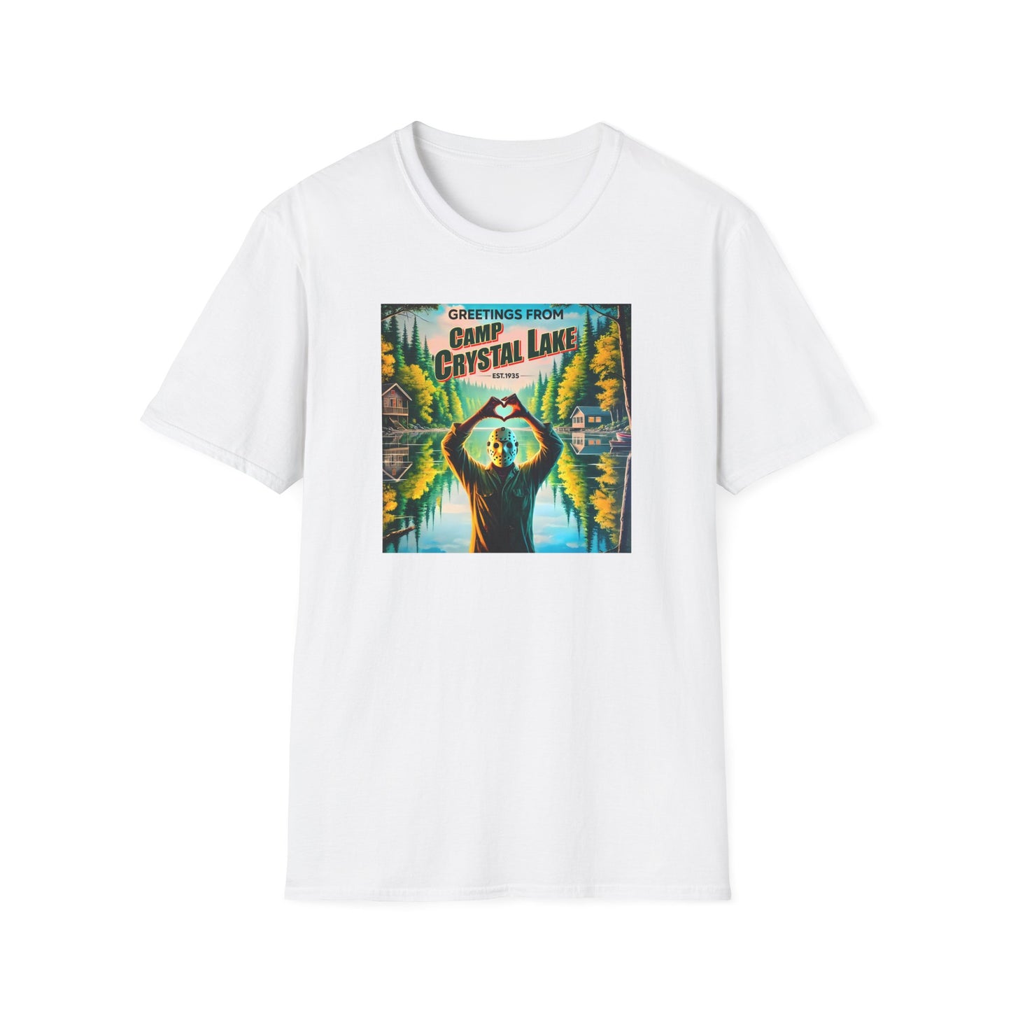 Camp Crystal Lake Greetings Tee