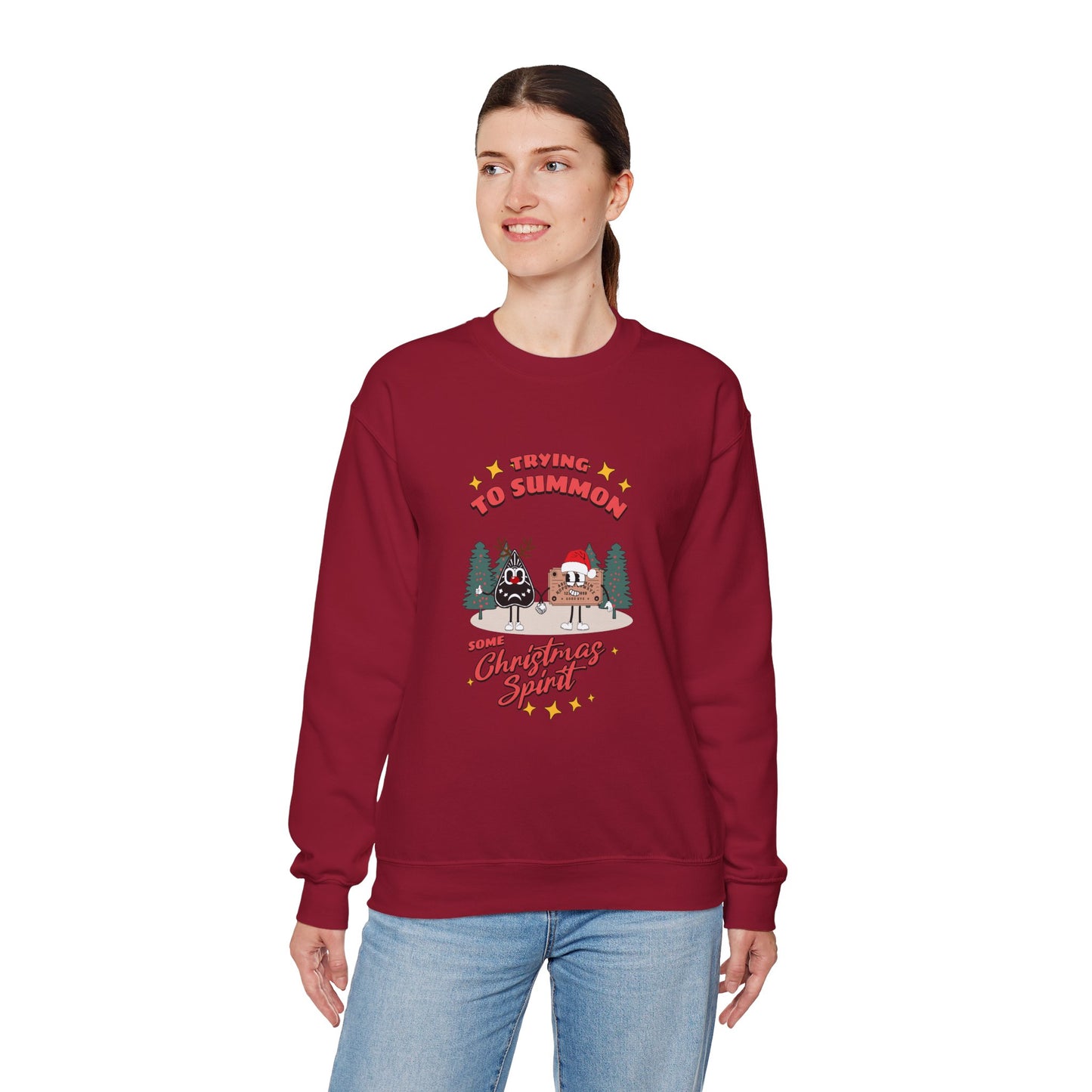 Summoning Christmas Spirit Pullover