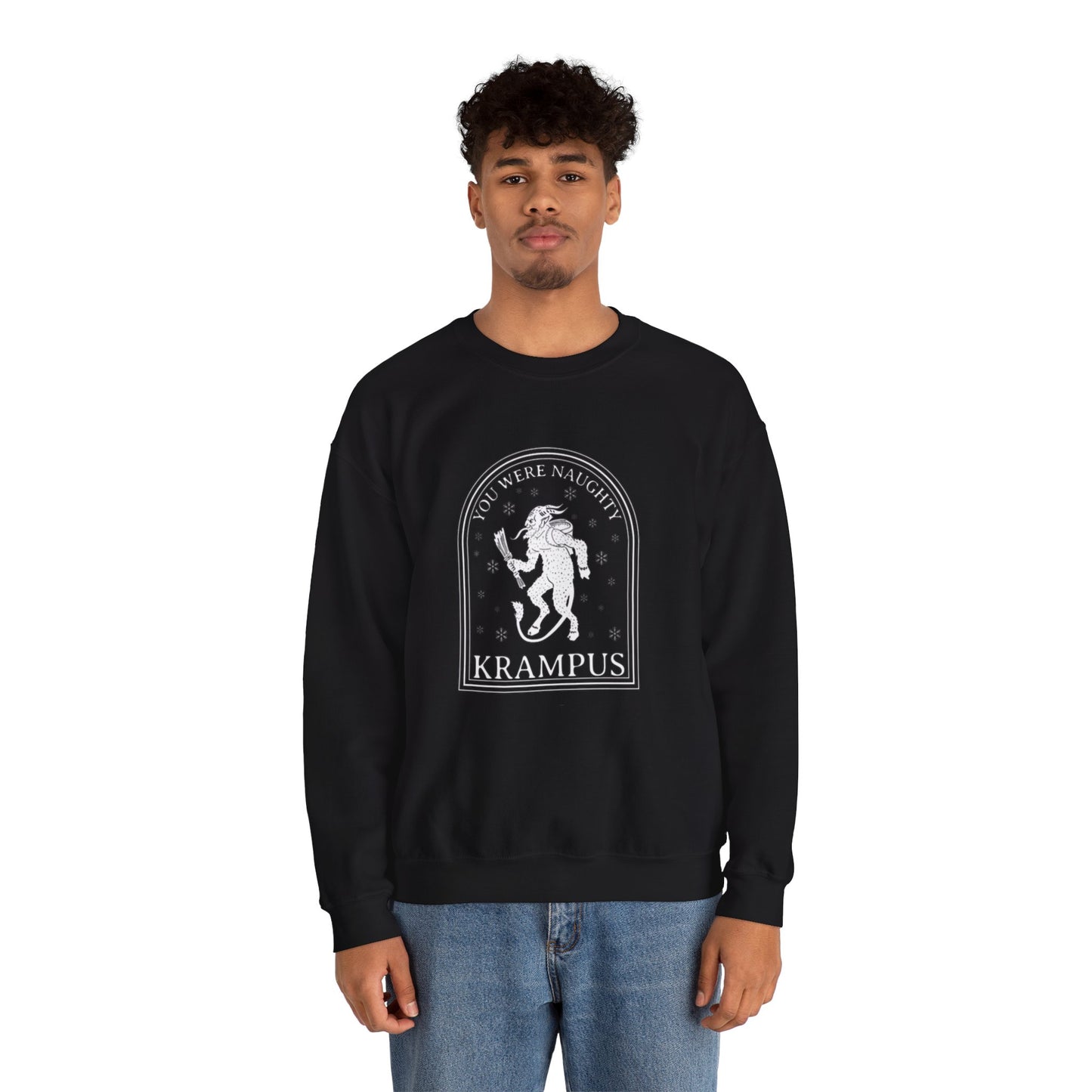 Naughty List Krampus Sweatshir