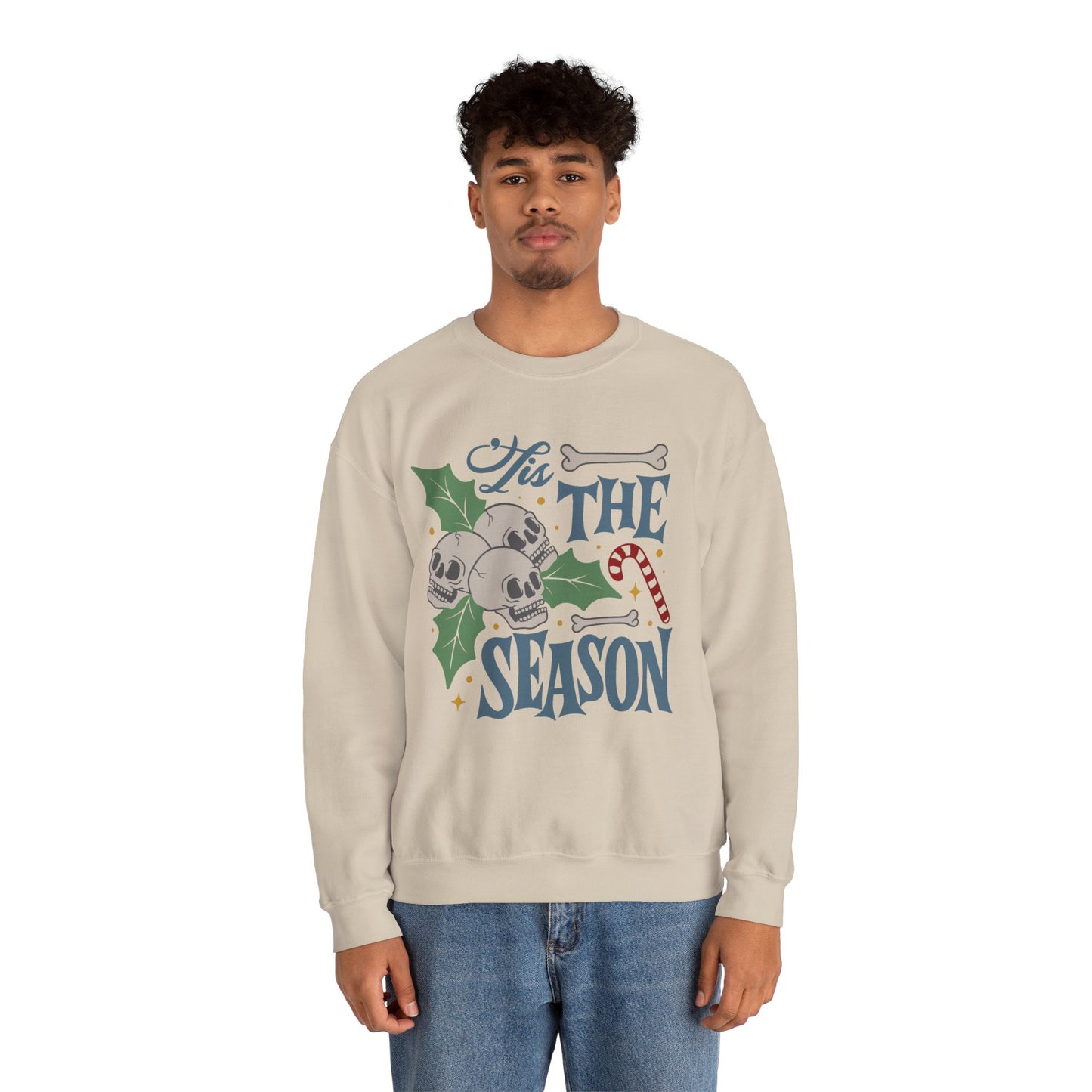 Tis the Season Skulls Sweatshirt