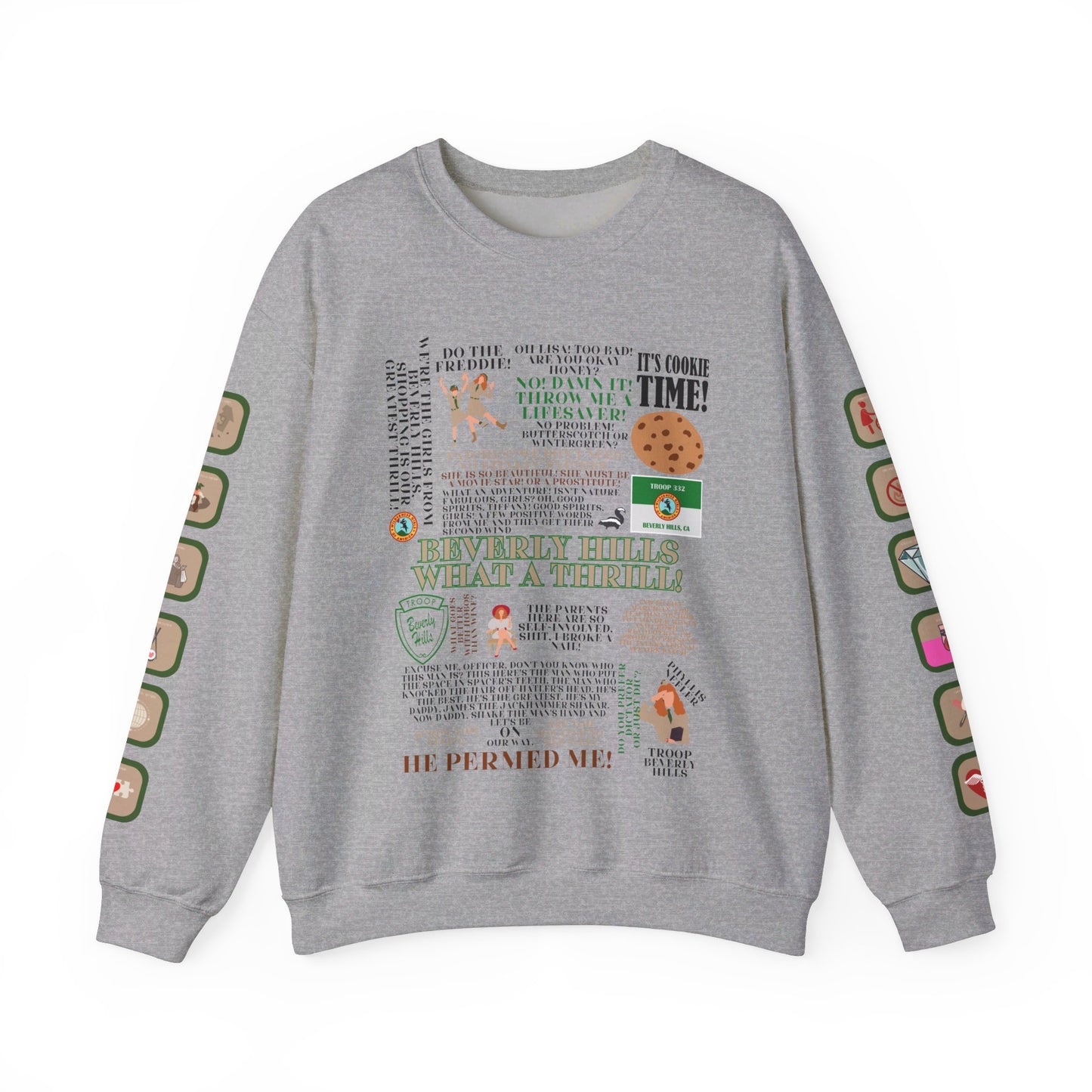 Troop Beverly Hills Quotes Only Pullover - Oodles of Patches