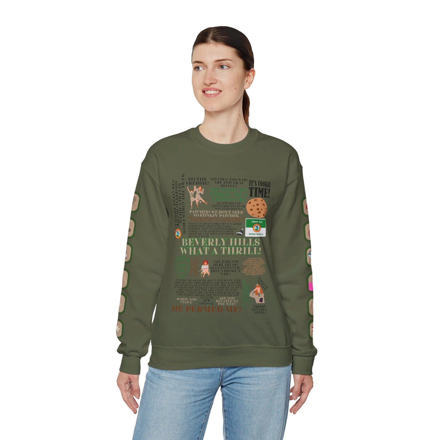 Troop Beverly Hills Quotes Only Pullover - Oodles of Patches