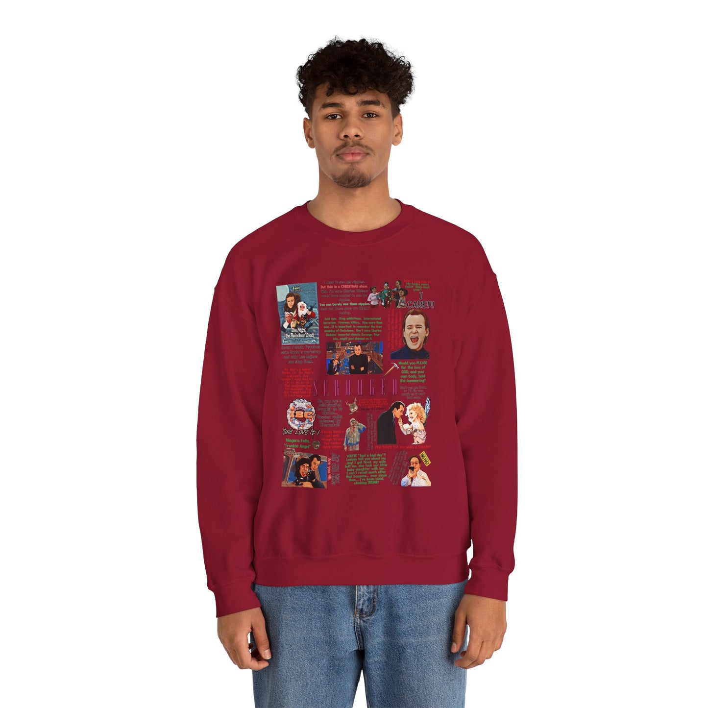 Scrooged Quotes Pullover