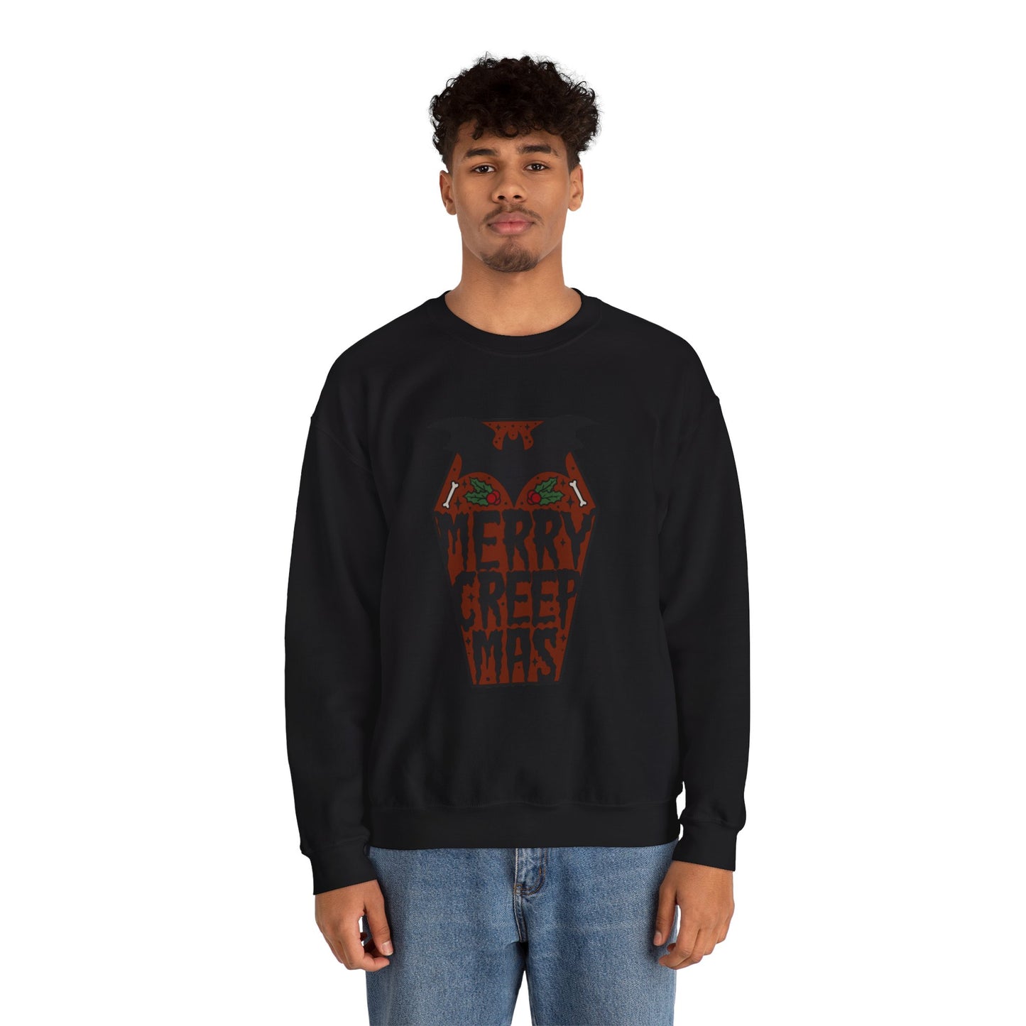 Merry Creepmas Coffin Sweatshirt